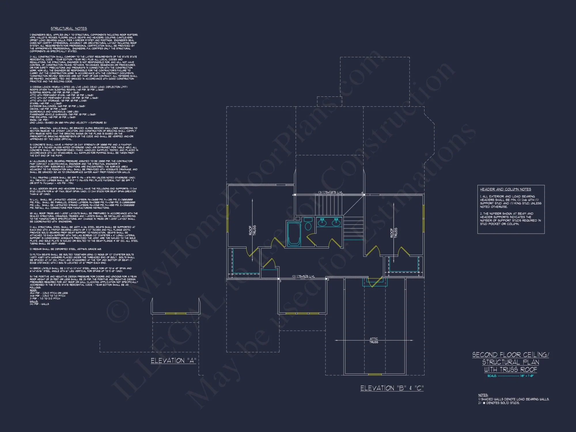 Stunning Craftsman house Plan with 2-Story CAD Designs