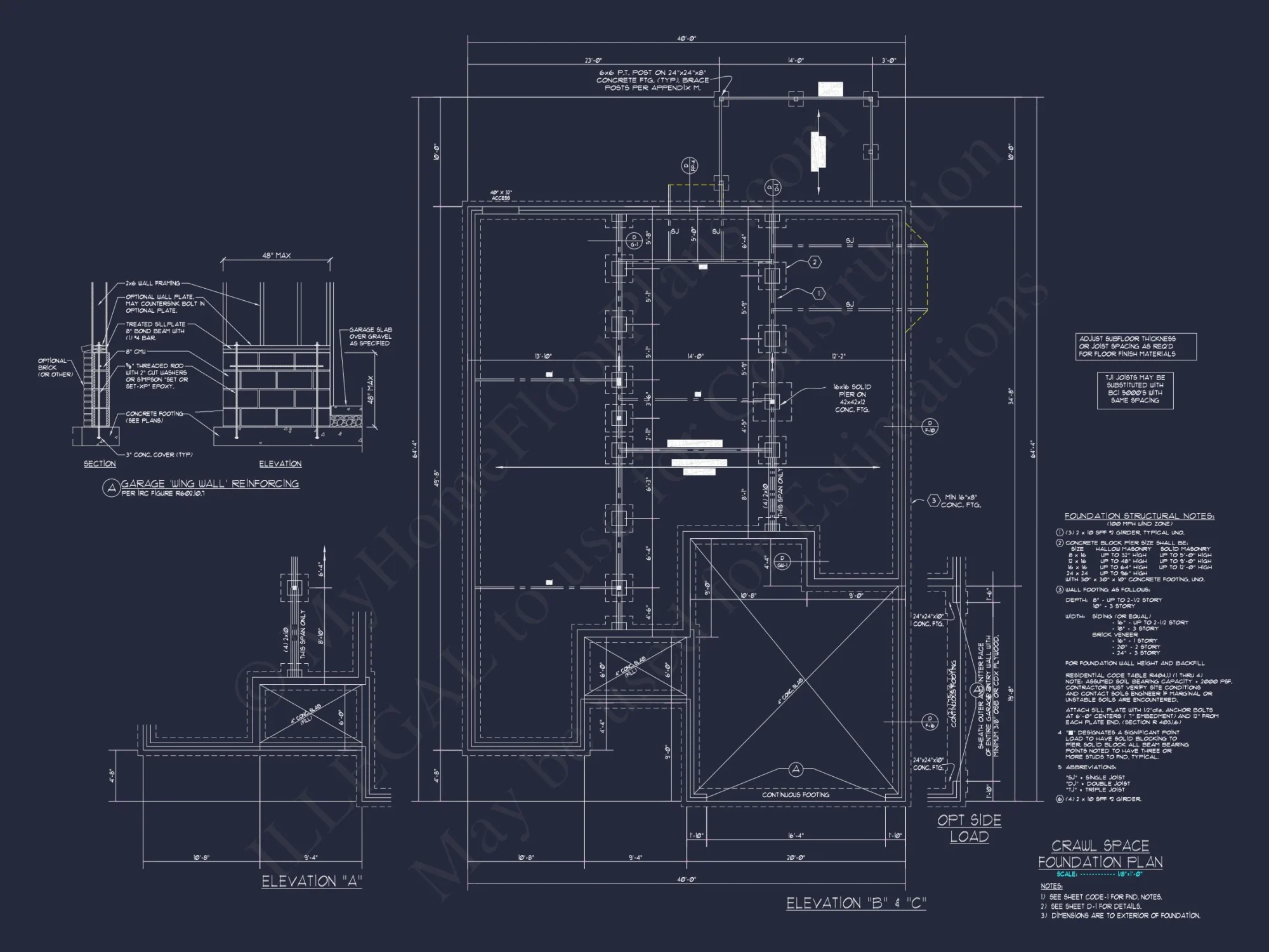Stunning Craftsman house Plan with 2-Story CAD Designs