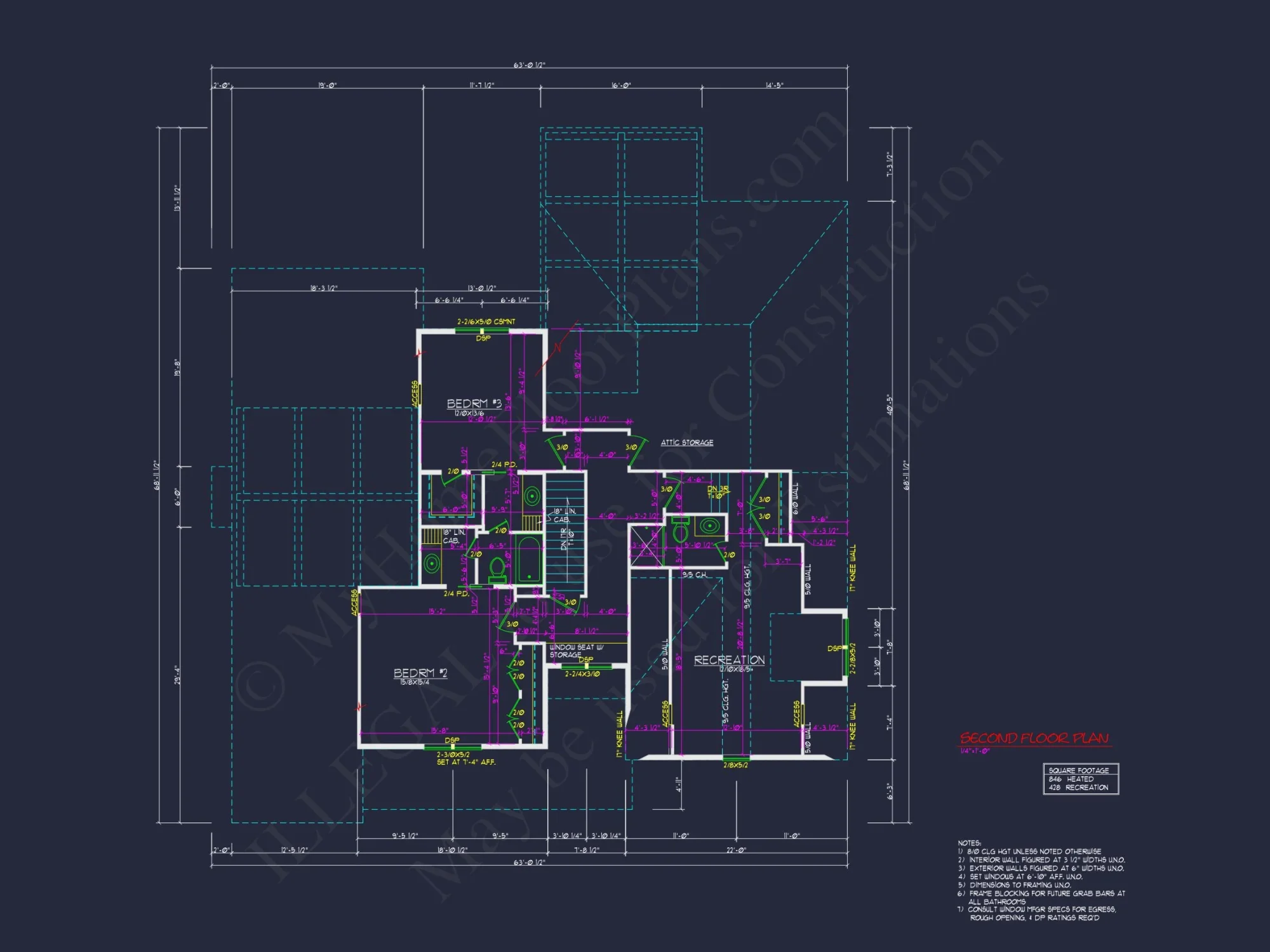 Versatile house Plan with CAD Blueprint and Spacious Designs
