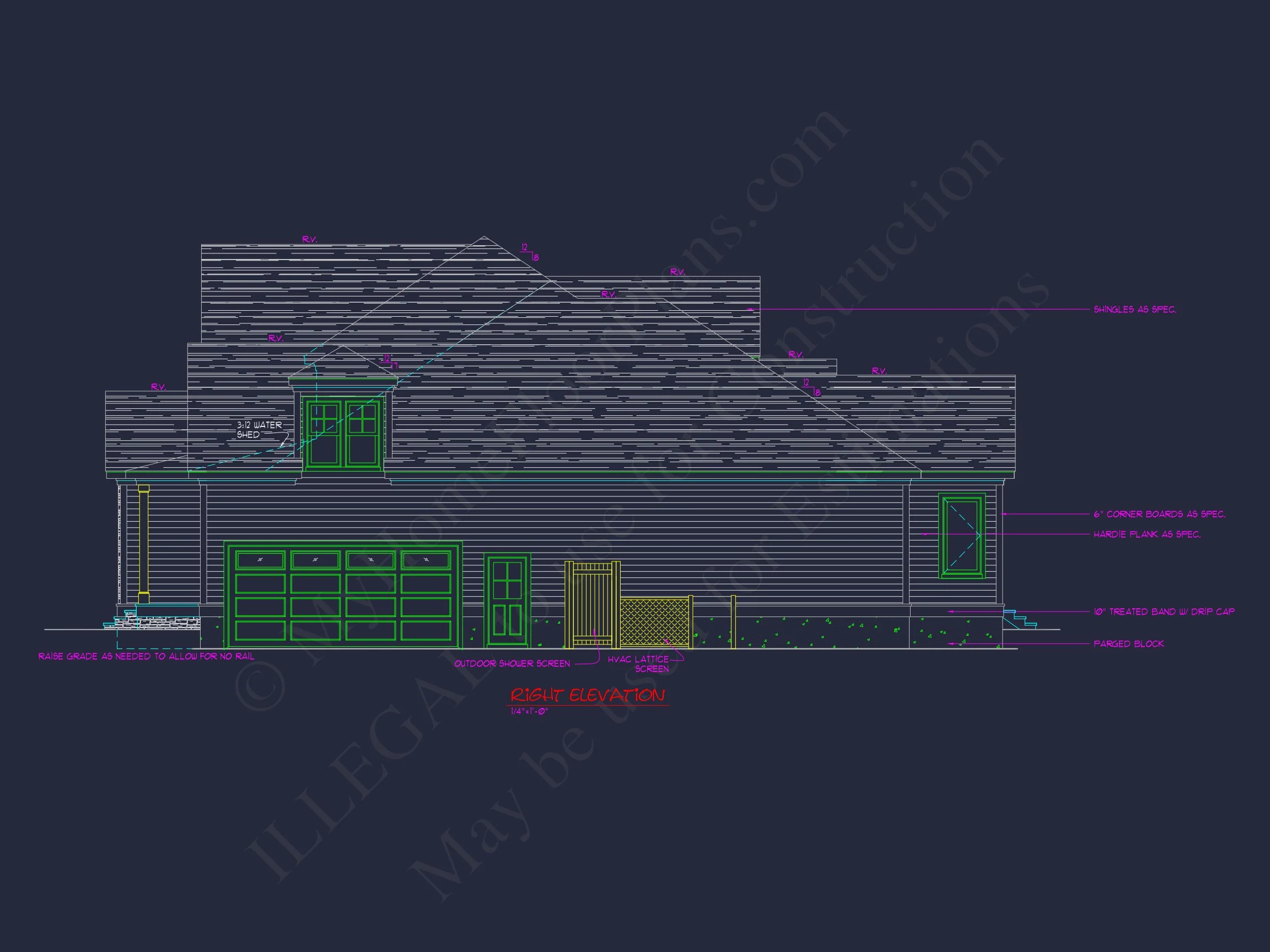 12-2096 HOUSE PLAN - Versatile House Plan with CAD Blueprint and Spacious Designs 8 Versatile house Plan with CAD Blueprint and Spacious Designs