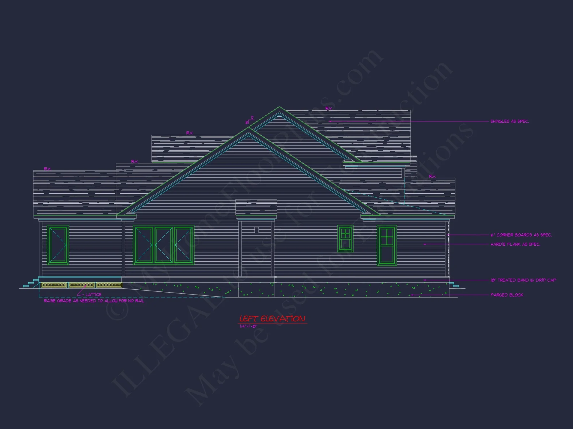 Versatile house Plan with CAD Blueprint and Spacious Designs