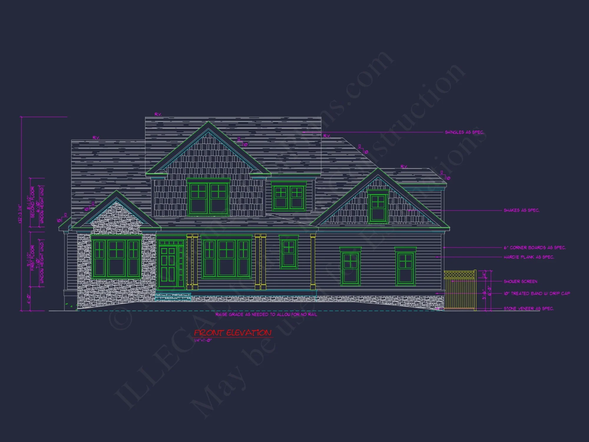 Versatile house Plan with CAD Blueprint and Spacious Designs