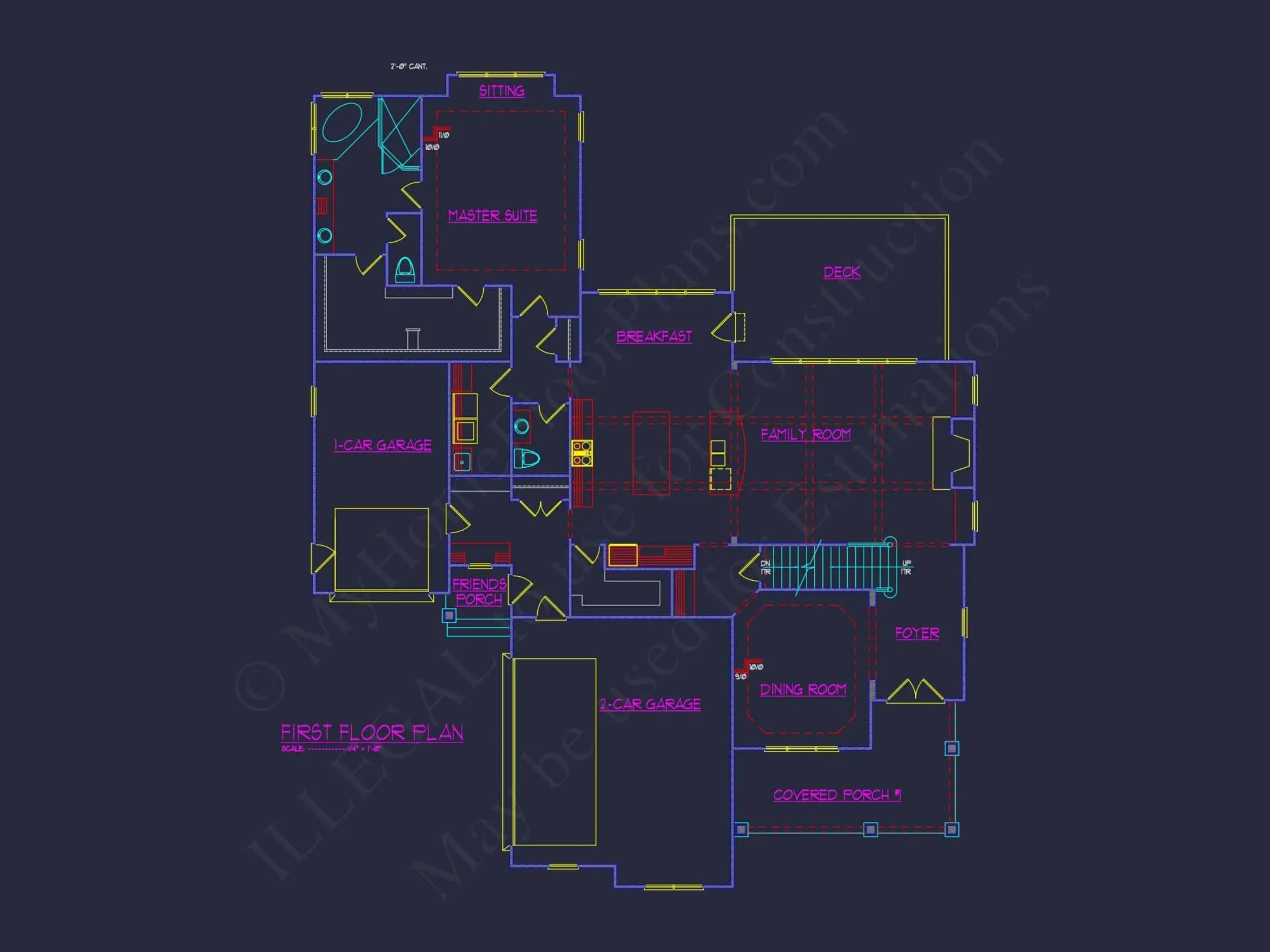 Beautiful house Plan with Basement and 3 Garage Bays
