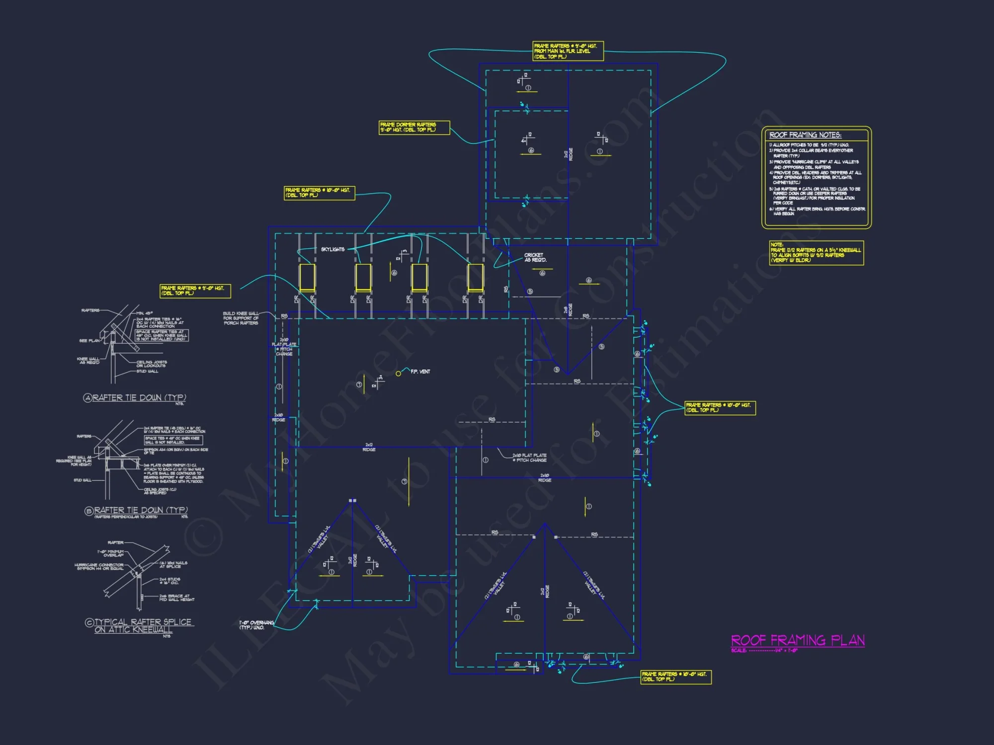 Elegant house Floor Plan with Blueprint Designs in CAD