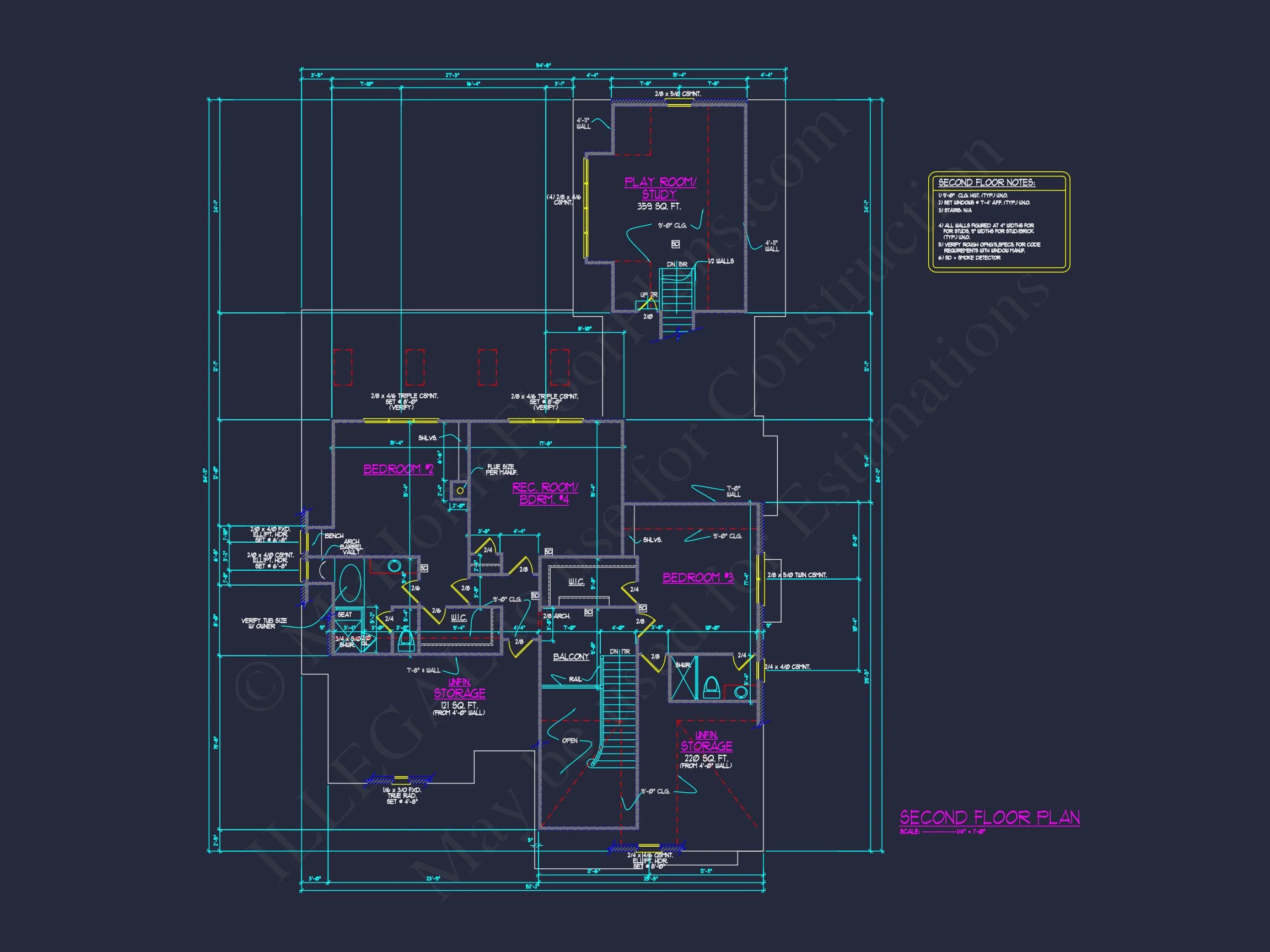 Elegant house Floor Plan with Blueprint Designs in CAD