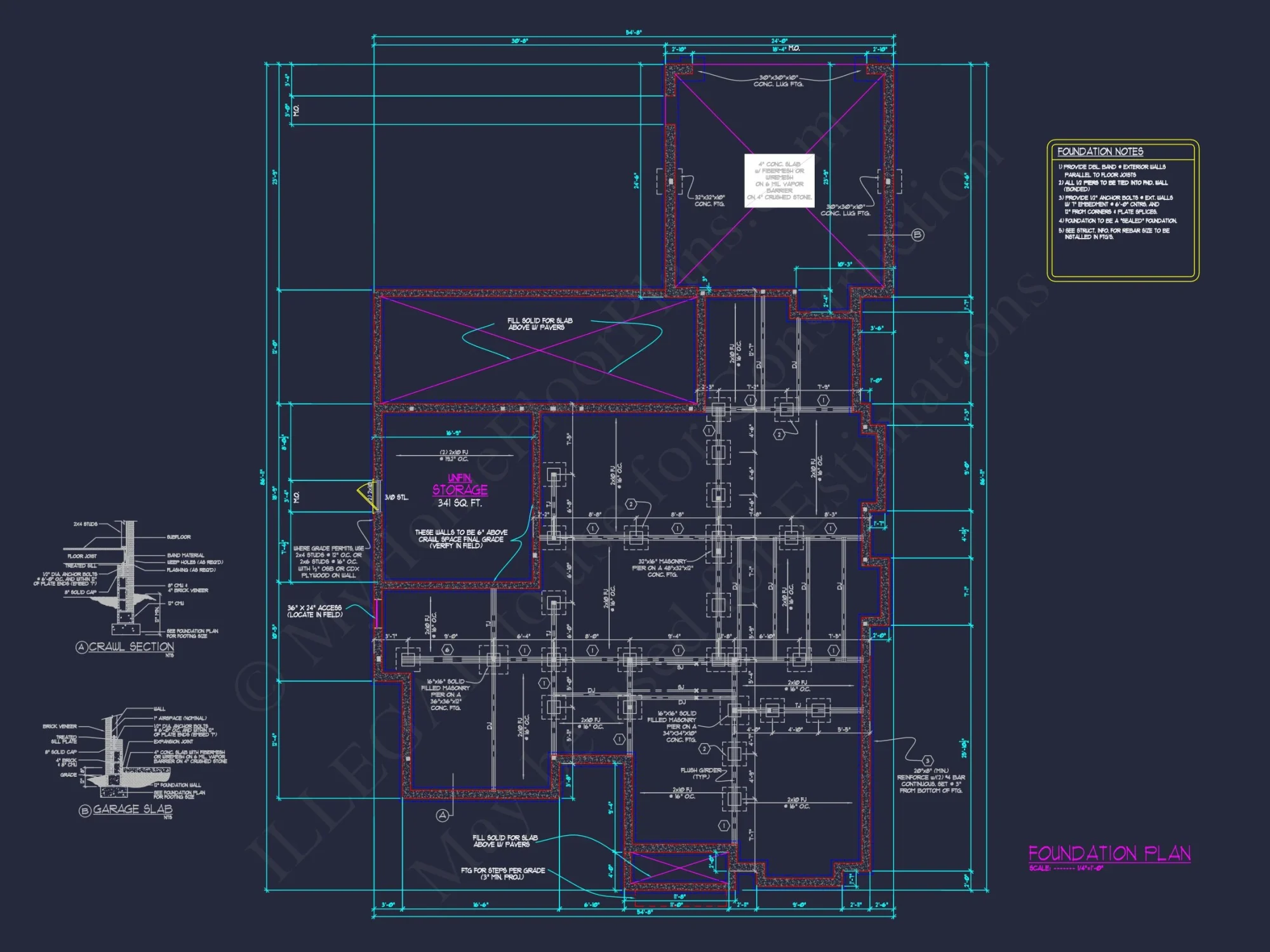 Elegant house Floor Plan with Blueprint Designs in CAD