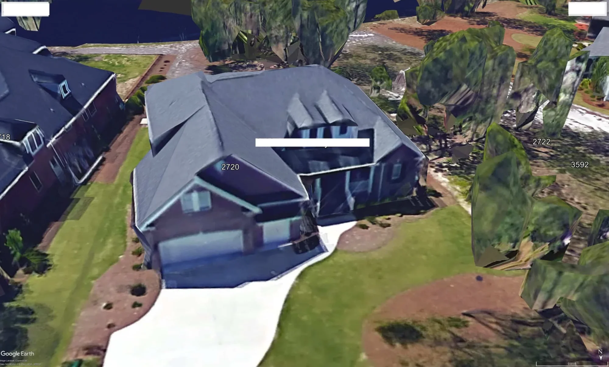 Coastal Cottage house Floor Plan: 3-Bed, 3-Bath, CAD