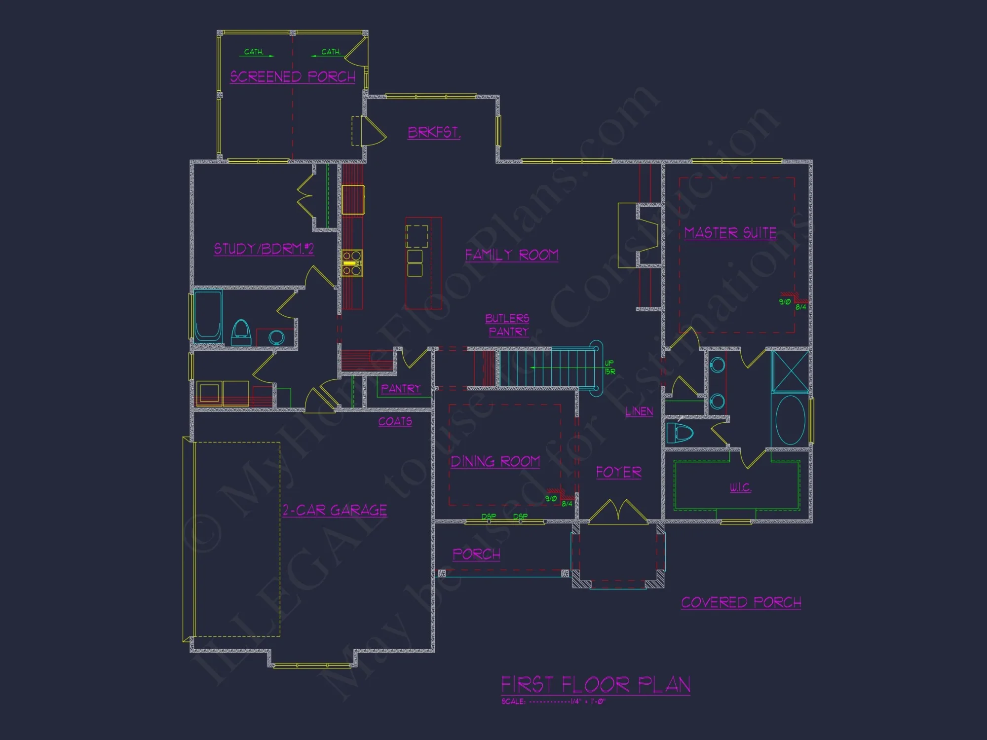 Craftsman house Plan with Spacious Layout and Designer Features
