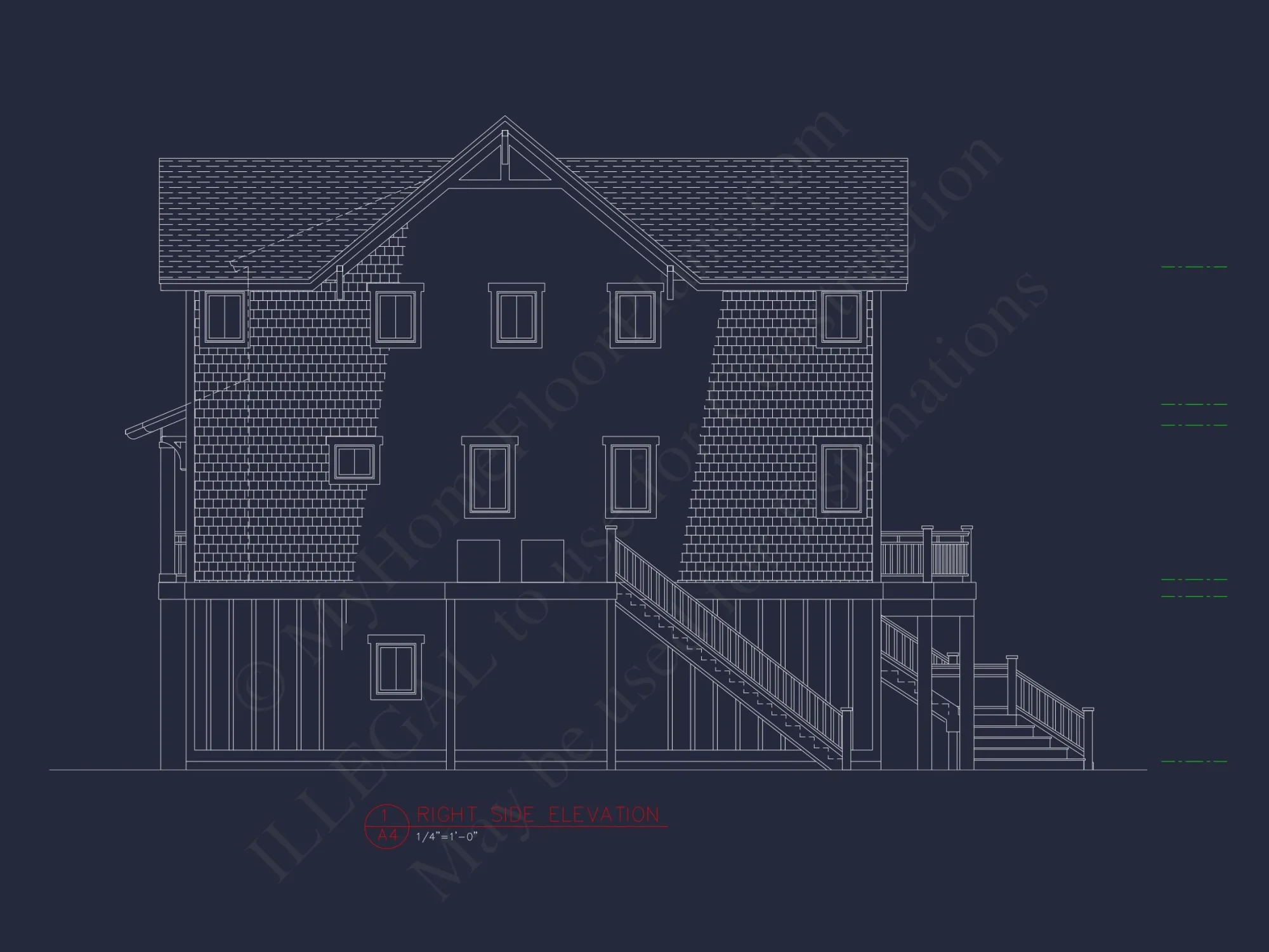 Luxury Coastal house Plan with 3 Floors, CAD Designs & More