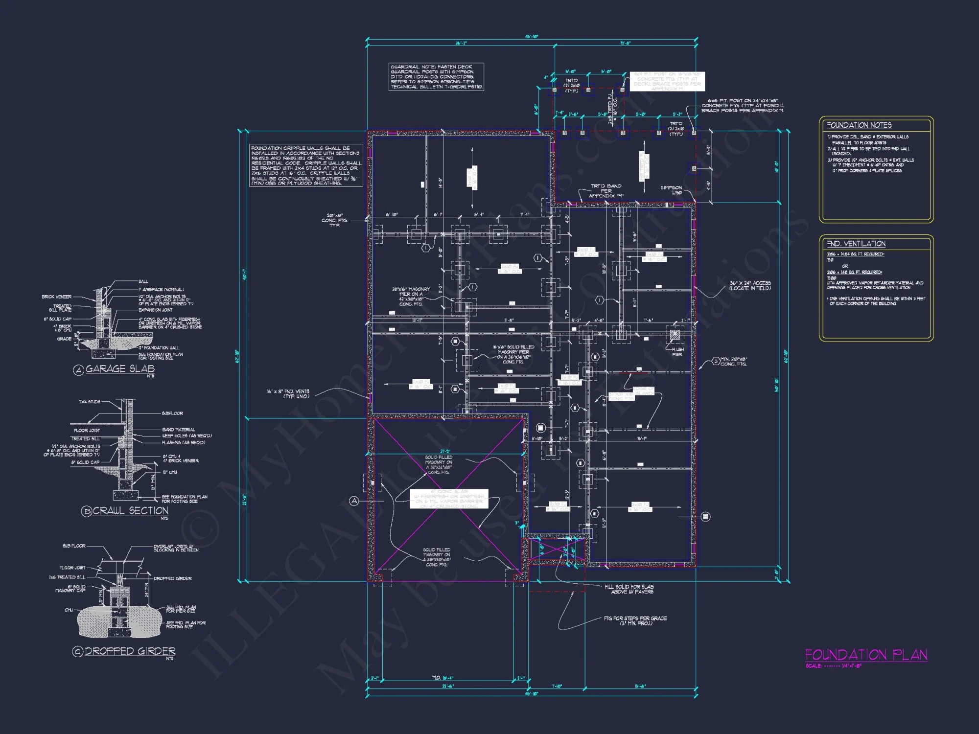 "Blueprint designs of a 1.5 story French Provincial house plan"