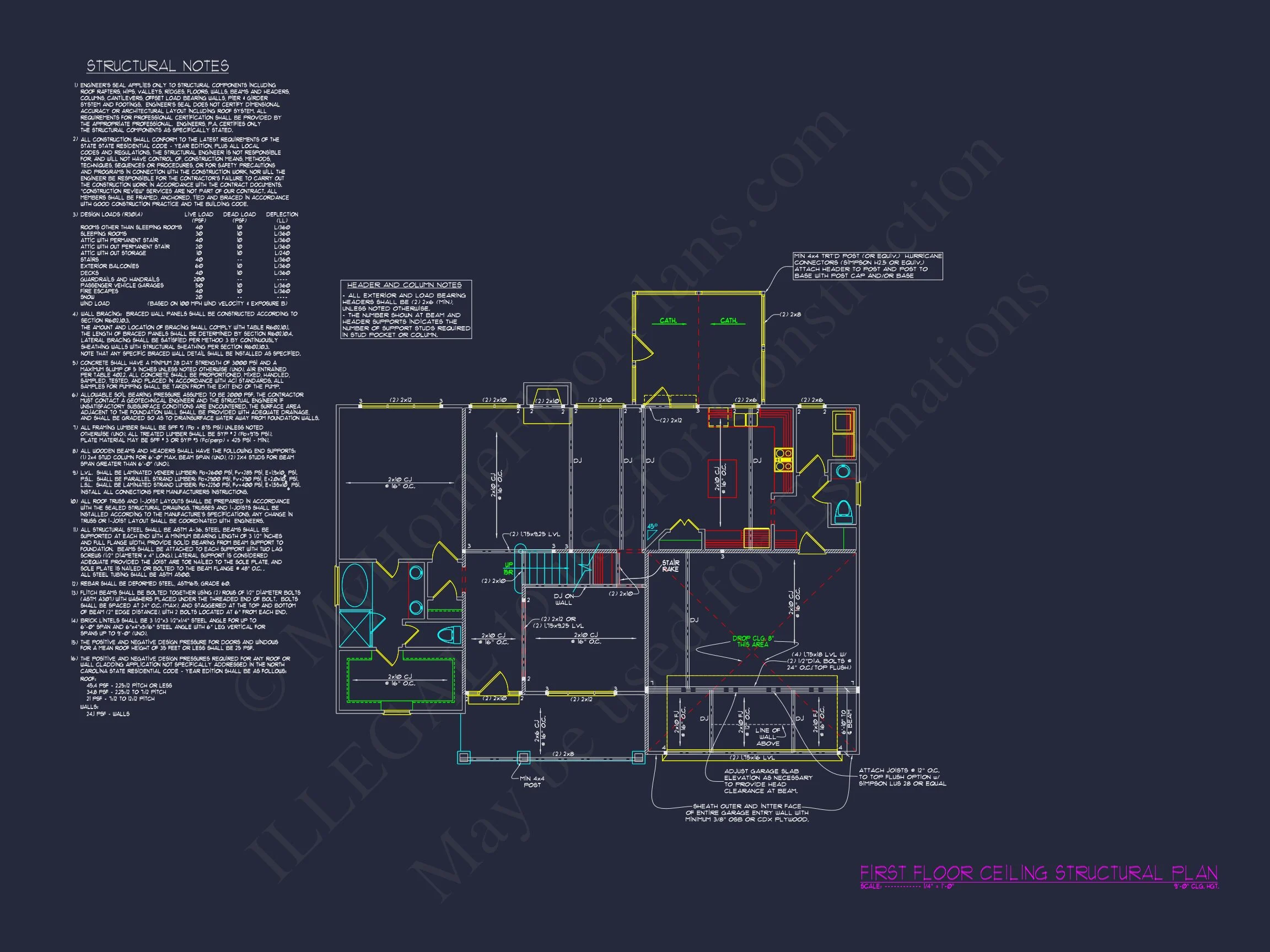 12-1045 HOUSE PLAN - Custom House Plans with Floor Plan Designs and CAD Details 35 Custom house Plans with Floor Plan Designs and CAD Details