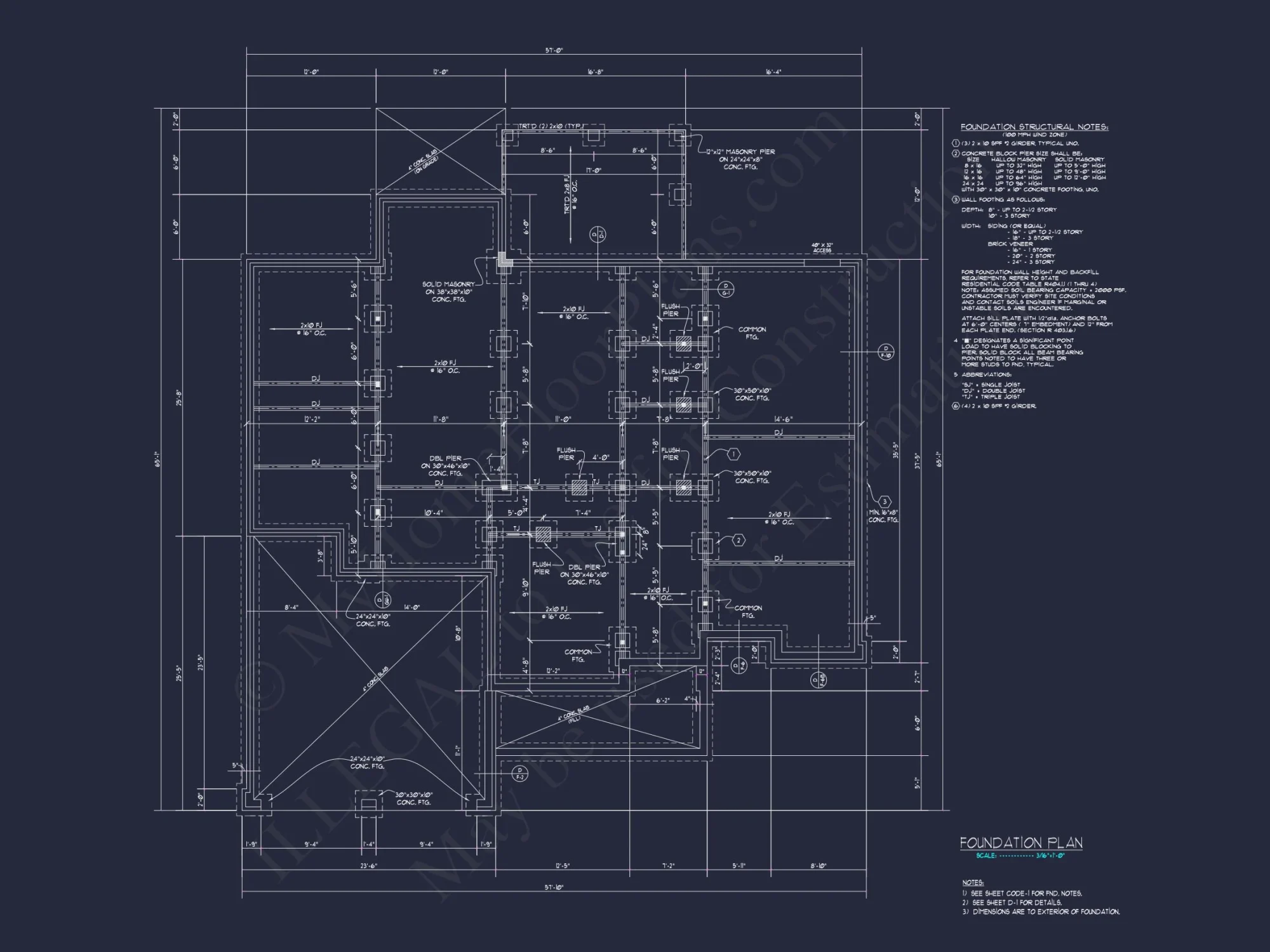 Modern Craftsman house Plan: Designer CAD Floor Plans & Blueprint