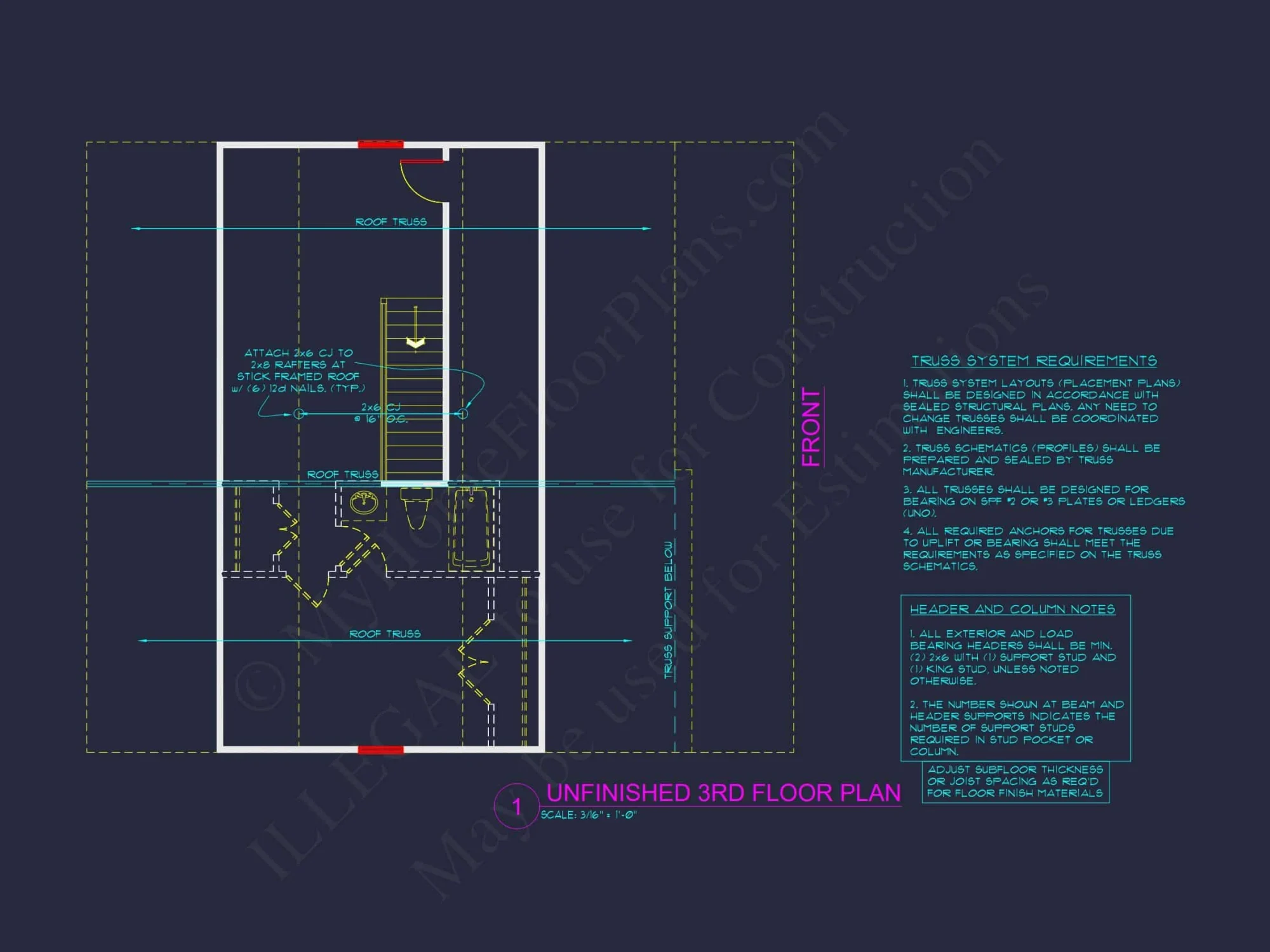 2-Story Blueprint Design