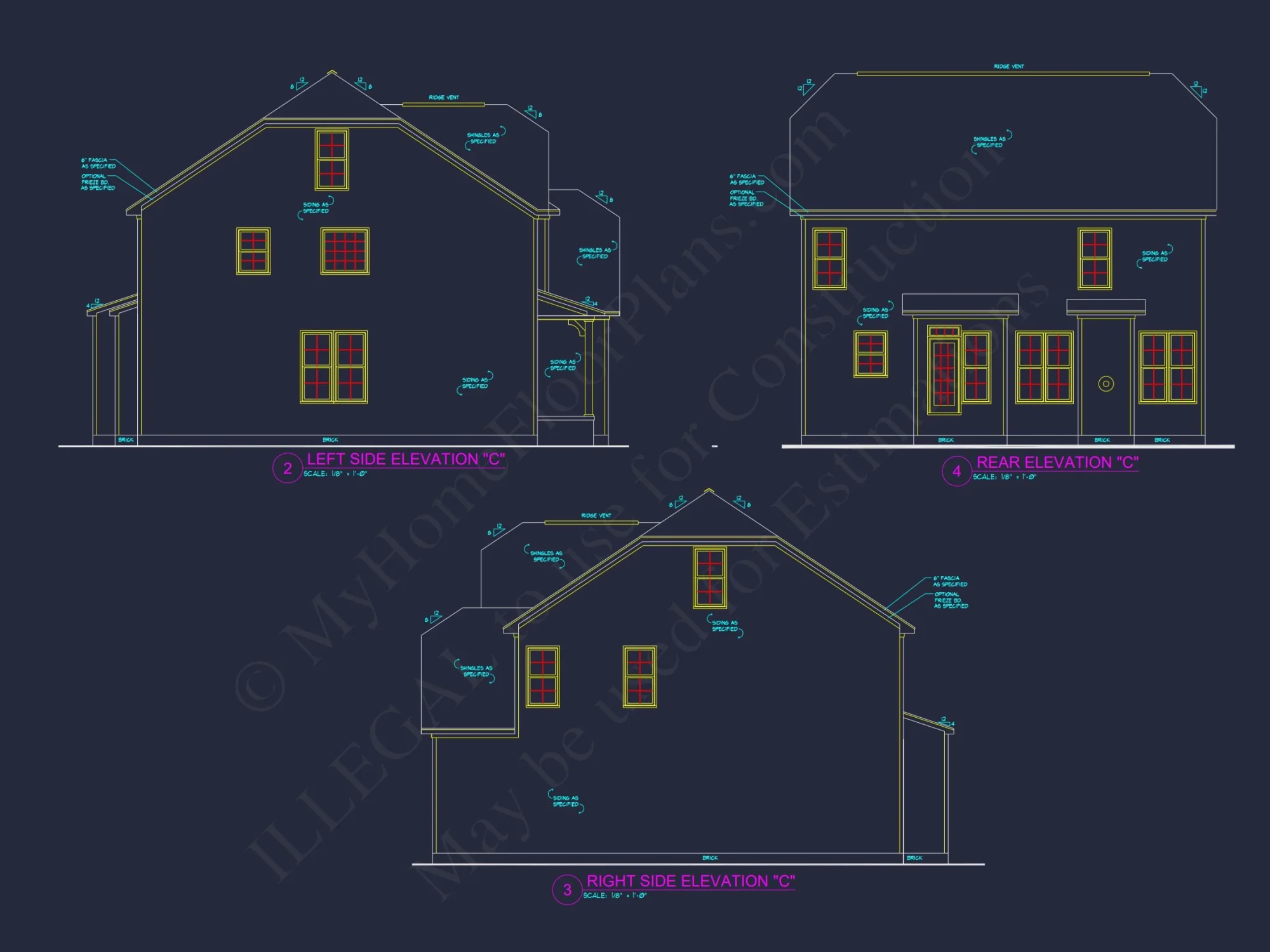 2-Story Blueprint Design