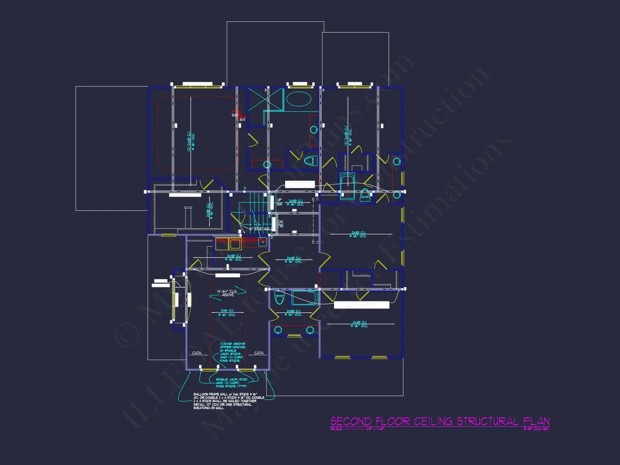 Elegant house Plan: Spacious Floor Plan with Architectural CAD Designs