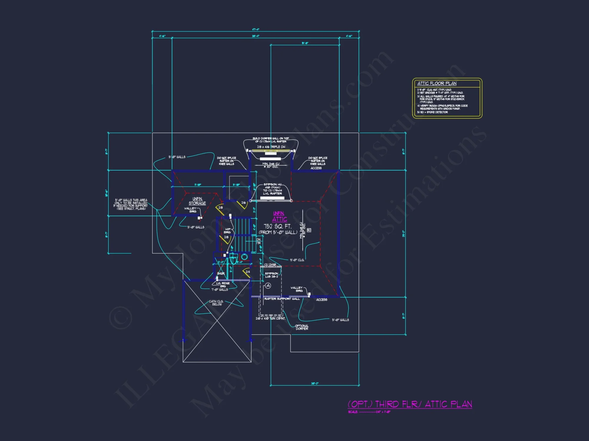 Elegant house Plan: Spacious Floor Plan with Architectural CAD Designs