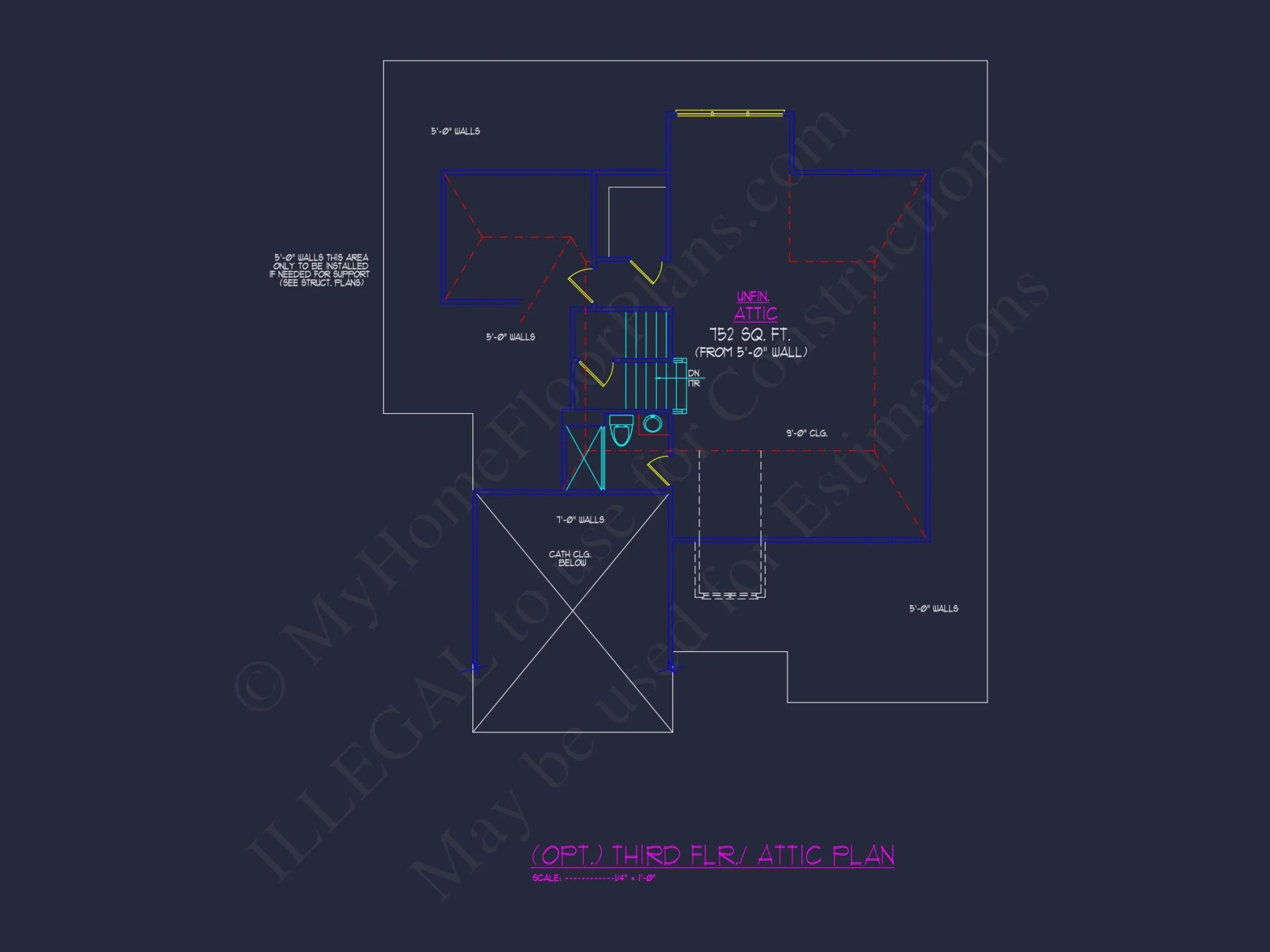 Elegant house Plan: Spacious Floor Plan with Architectural CAD Designs