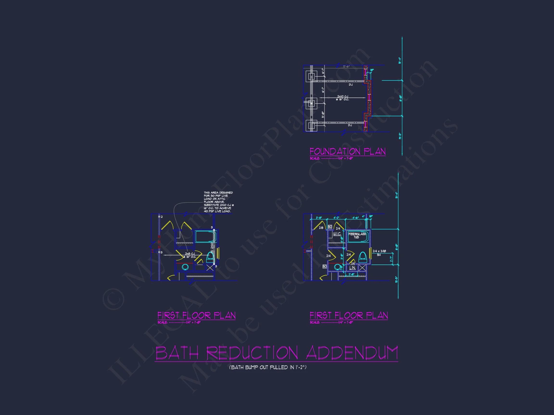 Stunning house Floor Plan: 4-Bedroom CAD Architectural Designs