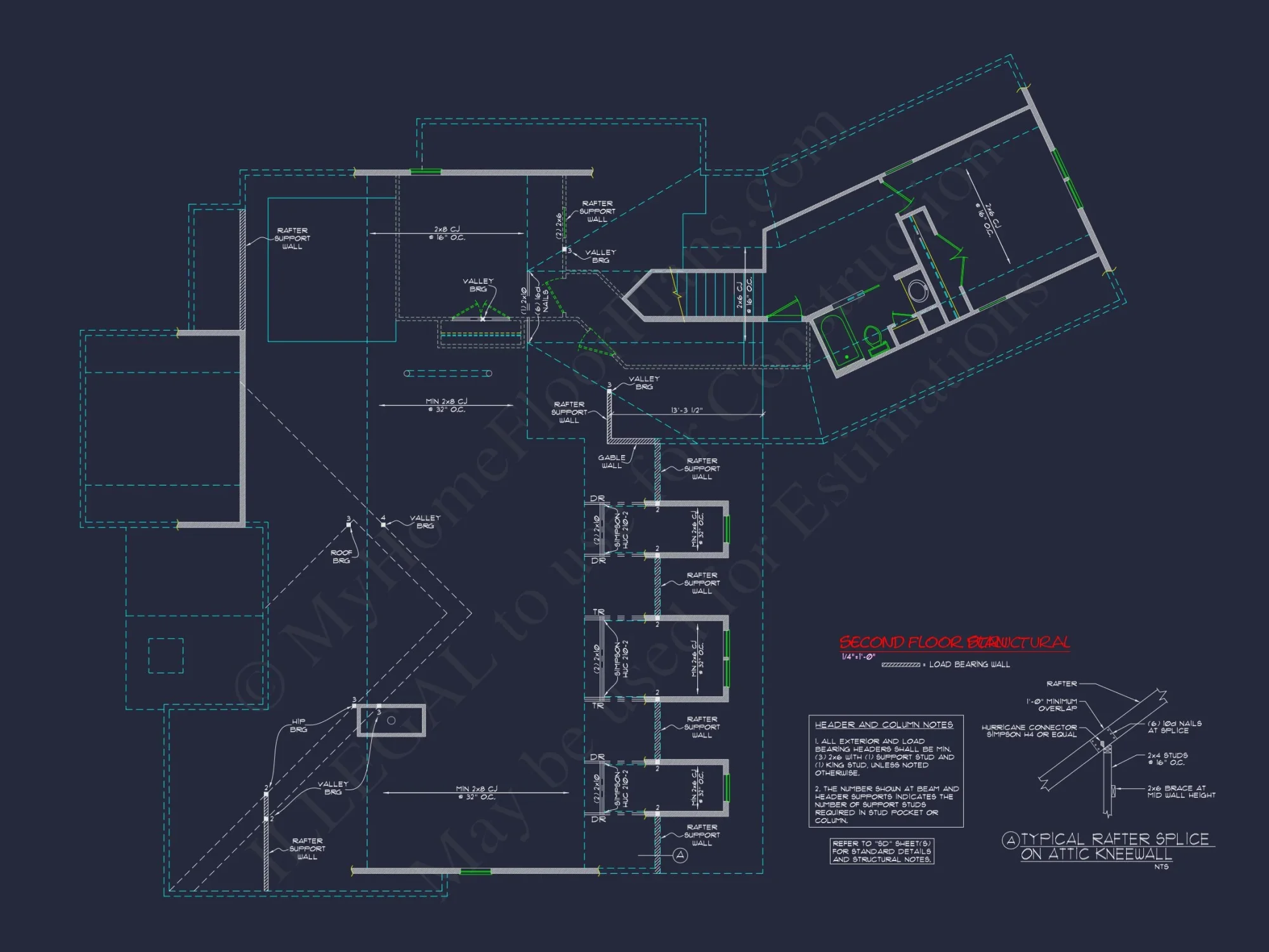 Beautiful house Plan Blueprint with CAD Designs and Floor Plan