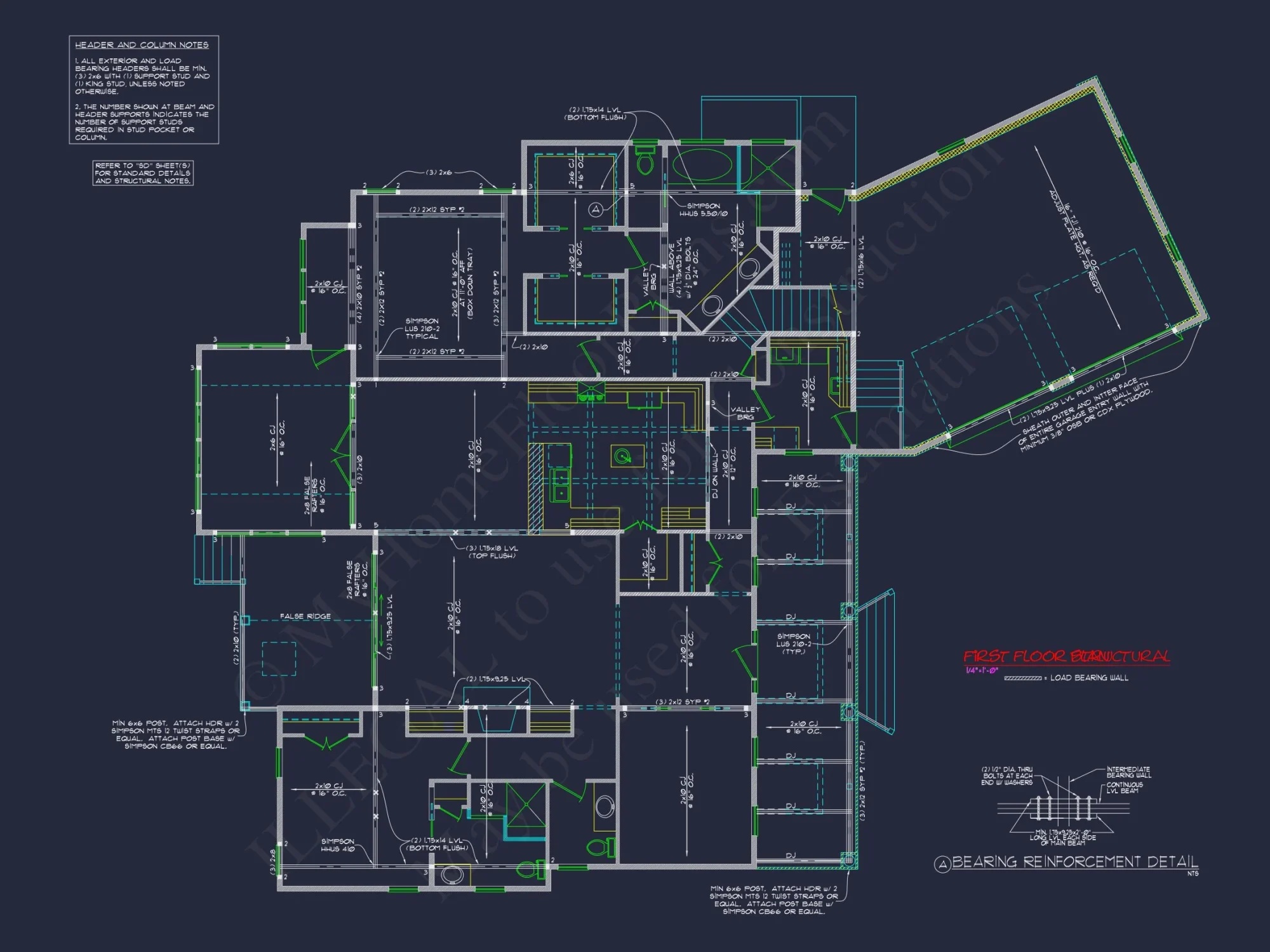 Beautiful house Plan Blueprint with CAD Designs and Floor Plan