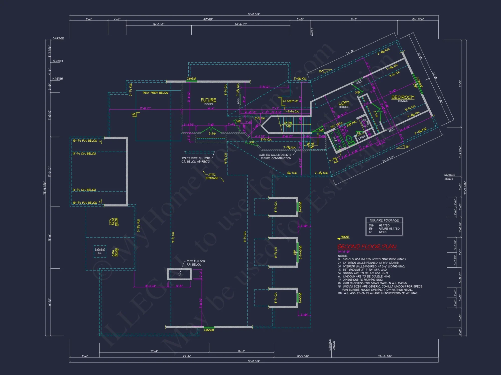 Beautiful house Plan Blueprint with CAD Designs and Floor Plan