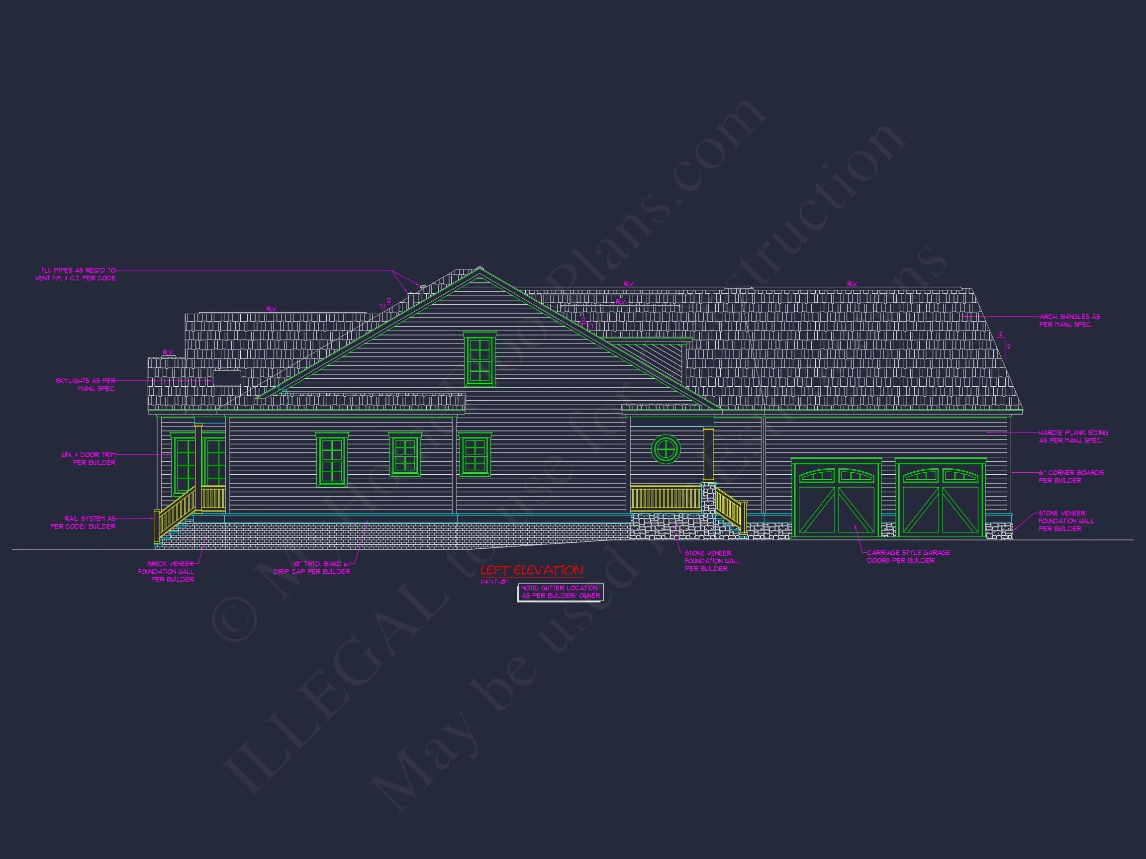 11-2044 HOUSE PLAN - Beautiful House Plan Blueprint with CAD Designs and Floor Plan 4 Beautiful house Plan Blueprint with CAD Designs and Floor Plan