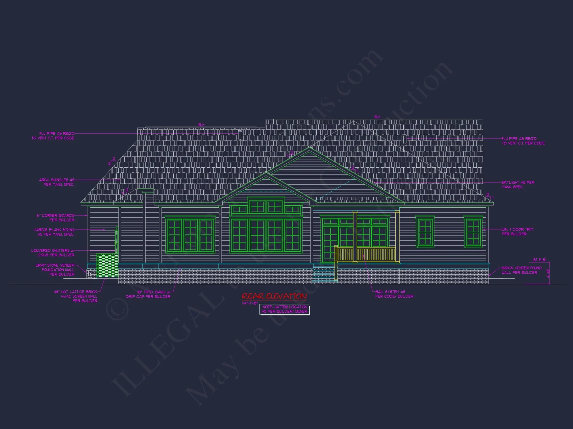 Beautiful house Plan Blueprint with CAD Designs and Floor Plan