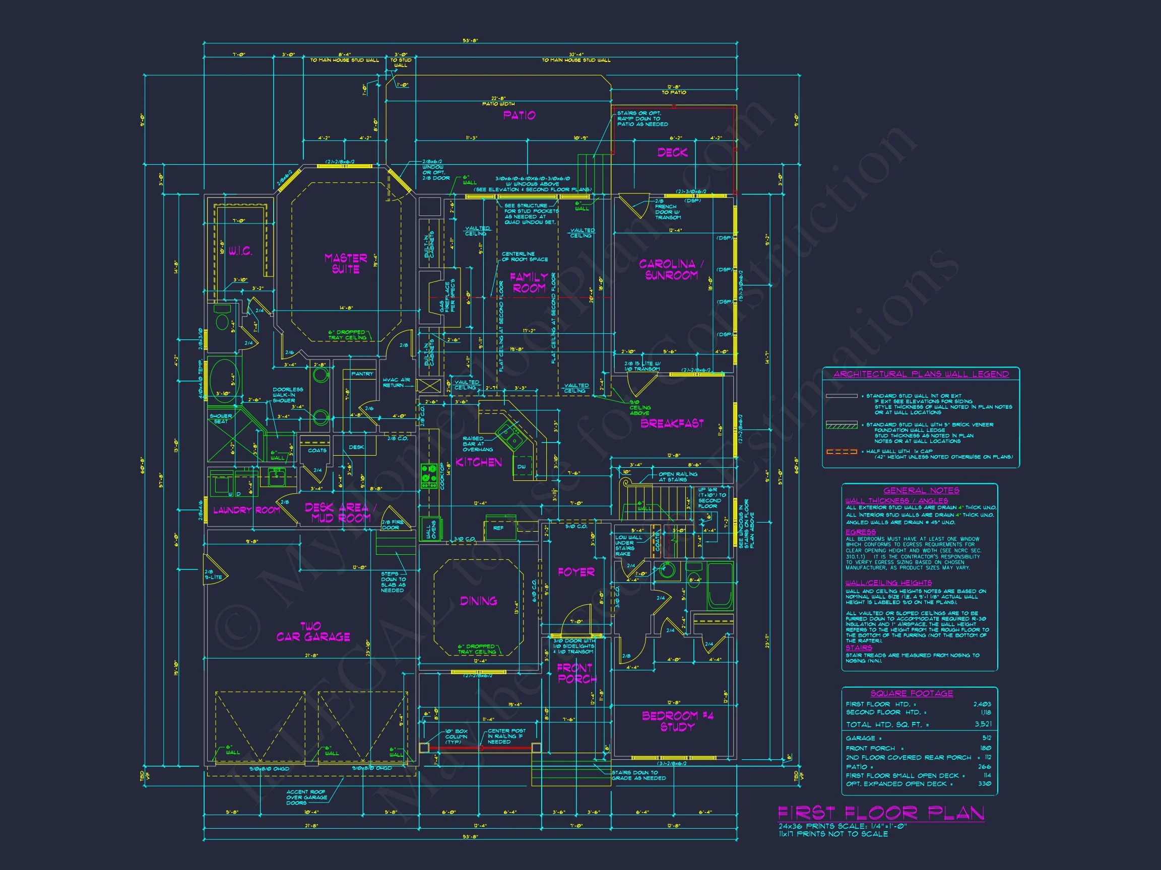 11-1981 HOUSE PLAN - Sophisticated 4-Bedroom House Design with Spacious Blueprint 10 Sophisticated 4-Bedroom house Design with Spacious Blueprint