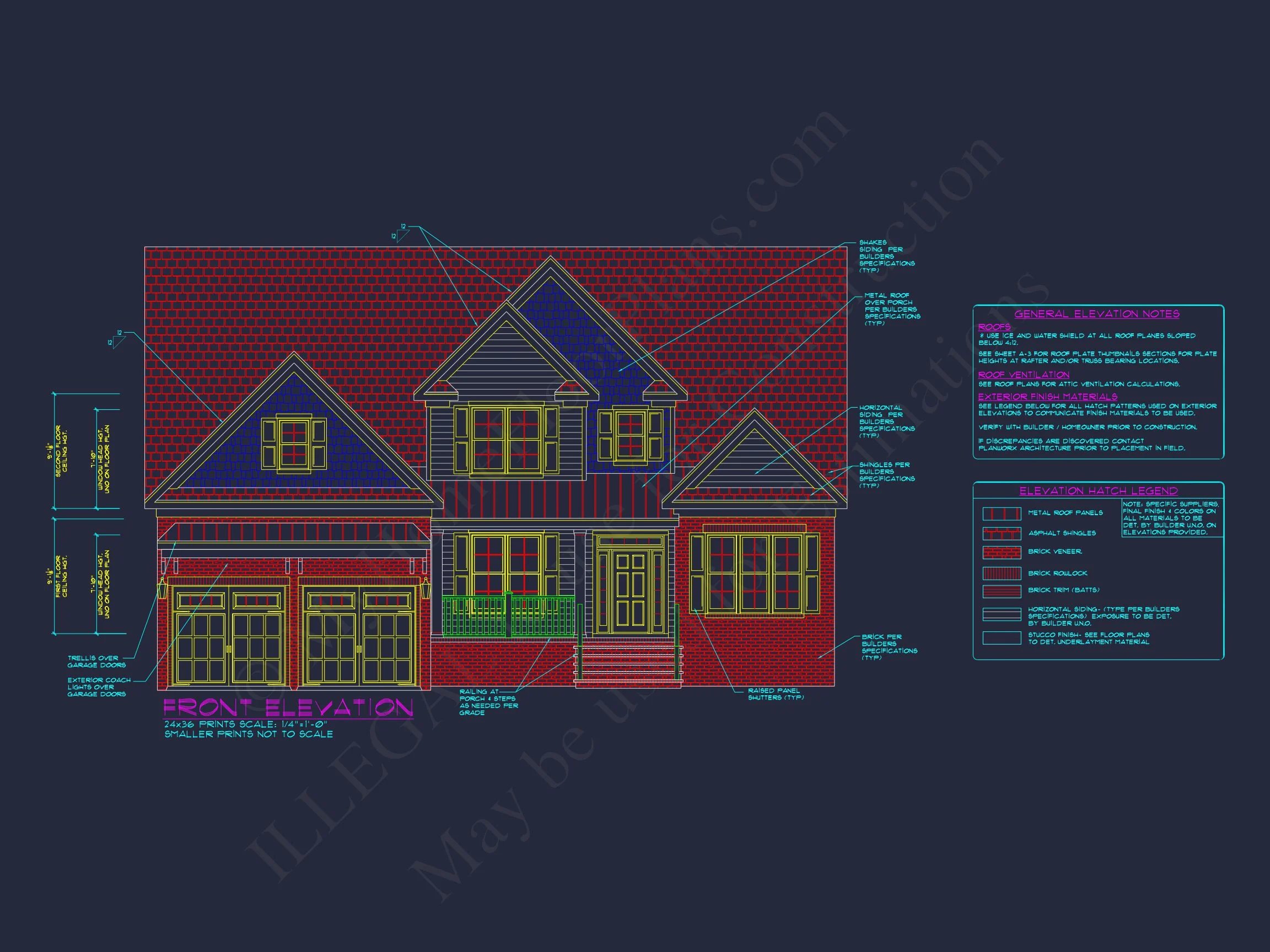 11-1981 HOUSE PLAN - Sophisticated 4-Bedroom House Design with Spacious Blueprint 3 Sophisticated 4-Bedroom house Design with Spacious Blueprint