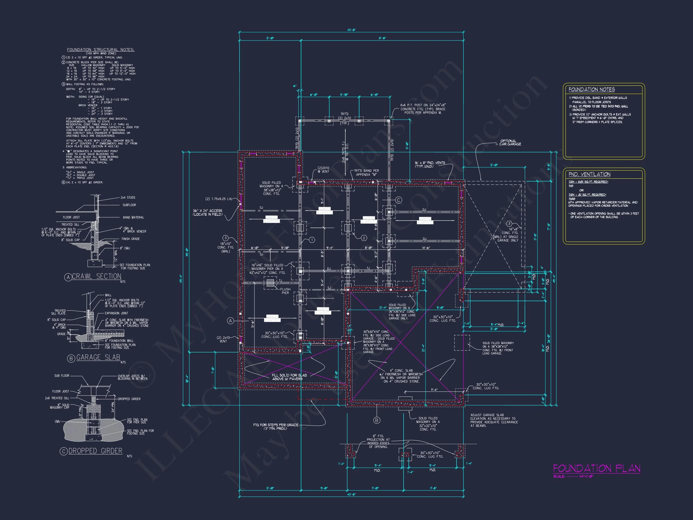 11-1972 HOUSE PLAN - Craftsman House Plan with 2 Floors, Garage, and Bonus Room 9 Craftsman house Plan with 2 Floors, Garage, and Bonus Room
