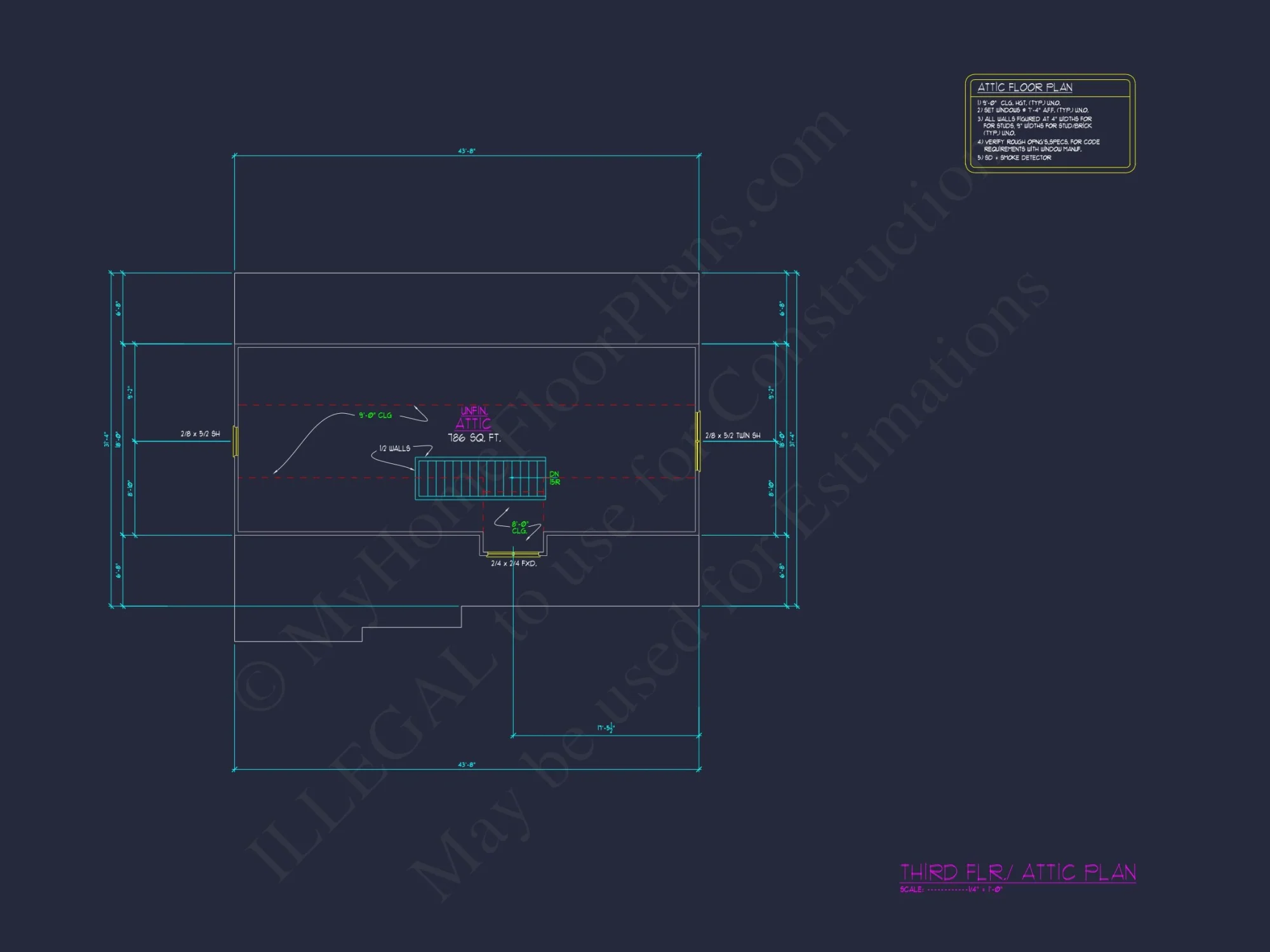 Craftsman house Plan with 2 Floors, Garage, and Bonus Room