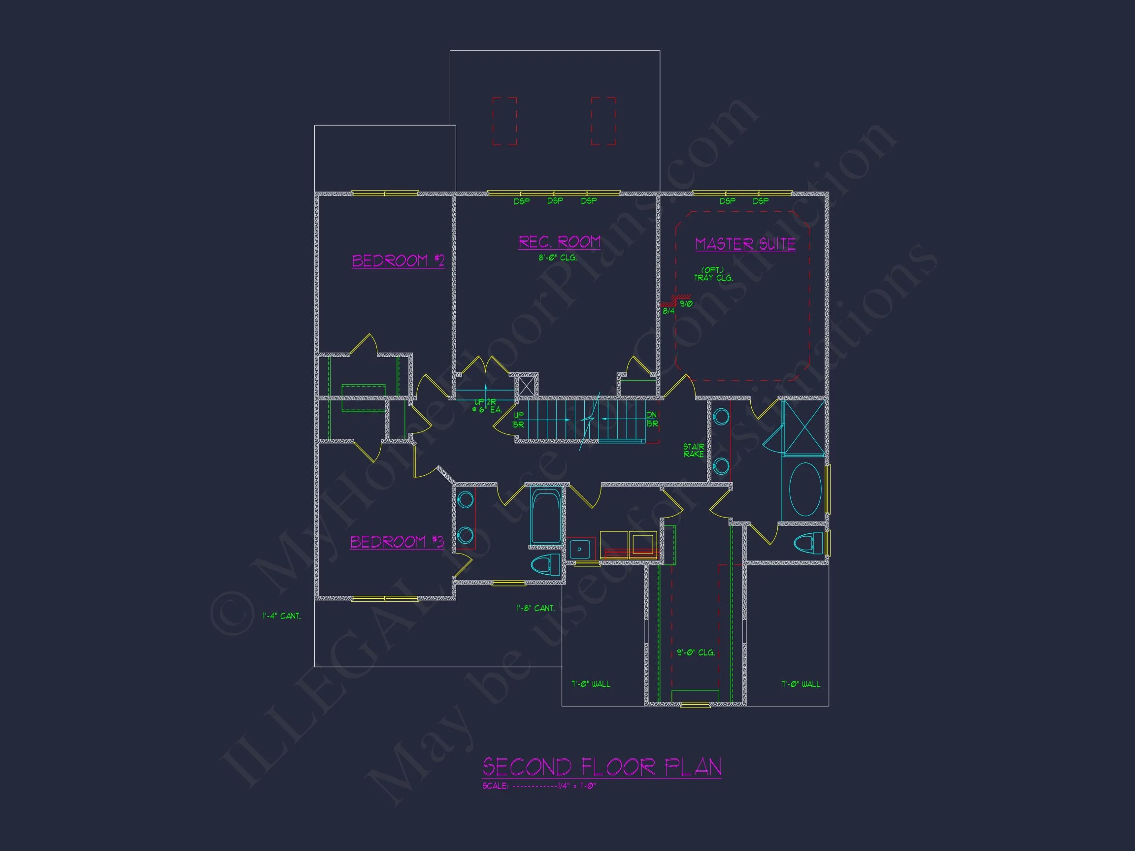 11-1972 HOUSE PLAN - Craftsman House Plan with 2 Floors, Garage, and Bonus Room 5 Craftsman house Plan with 2 Floors, Garage, and Bonus Room