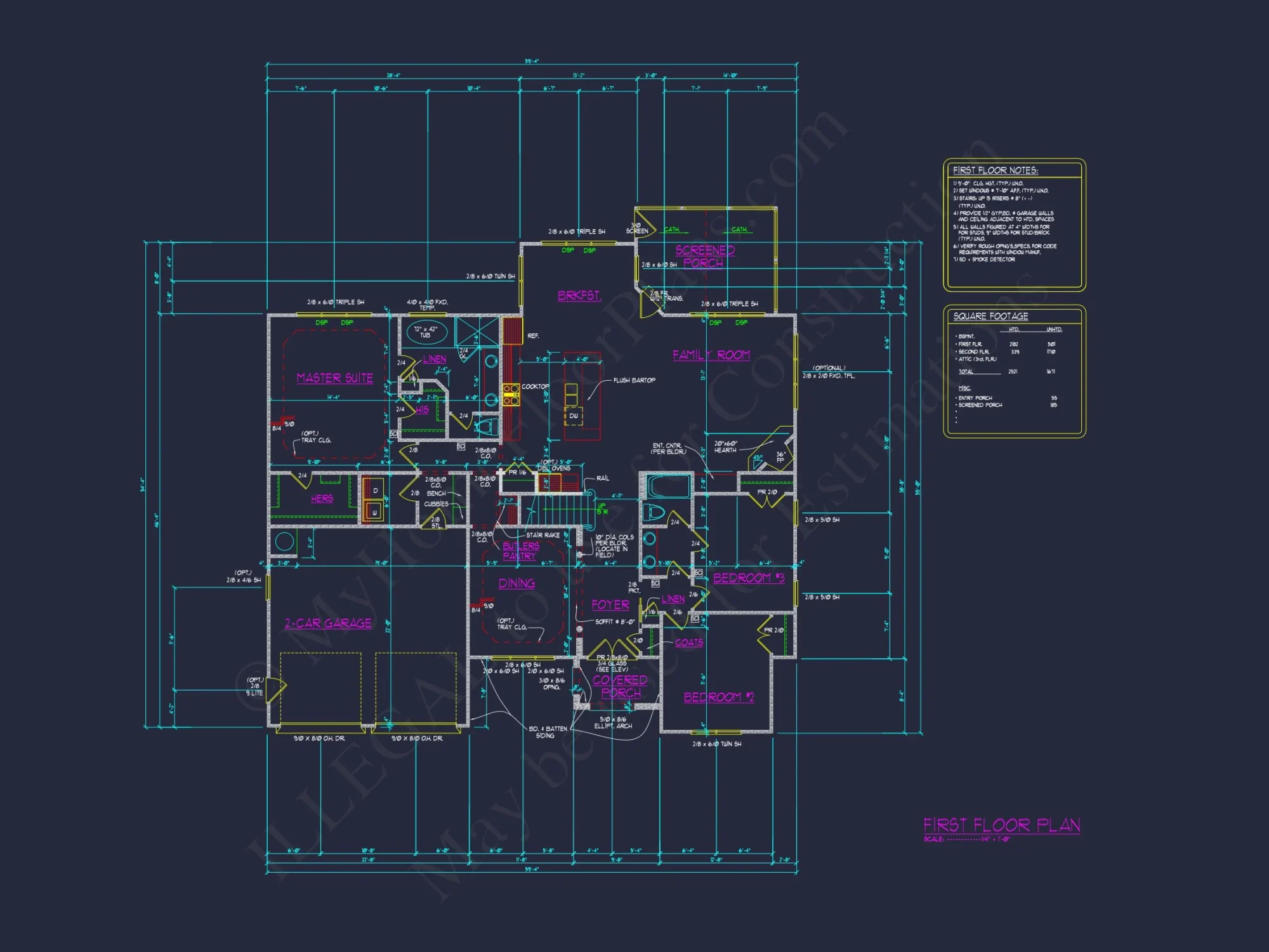 Craftsman house Plan with Spacious Floor Plan and CAD Designs