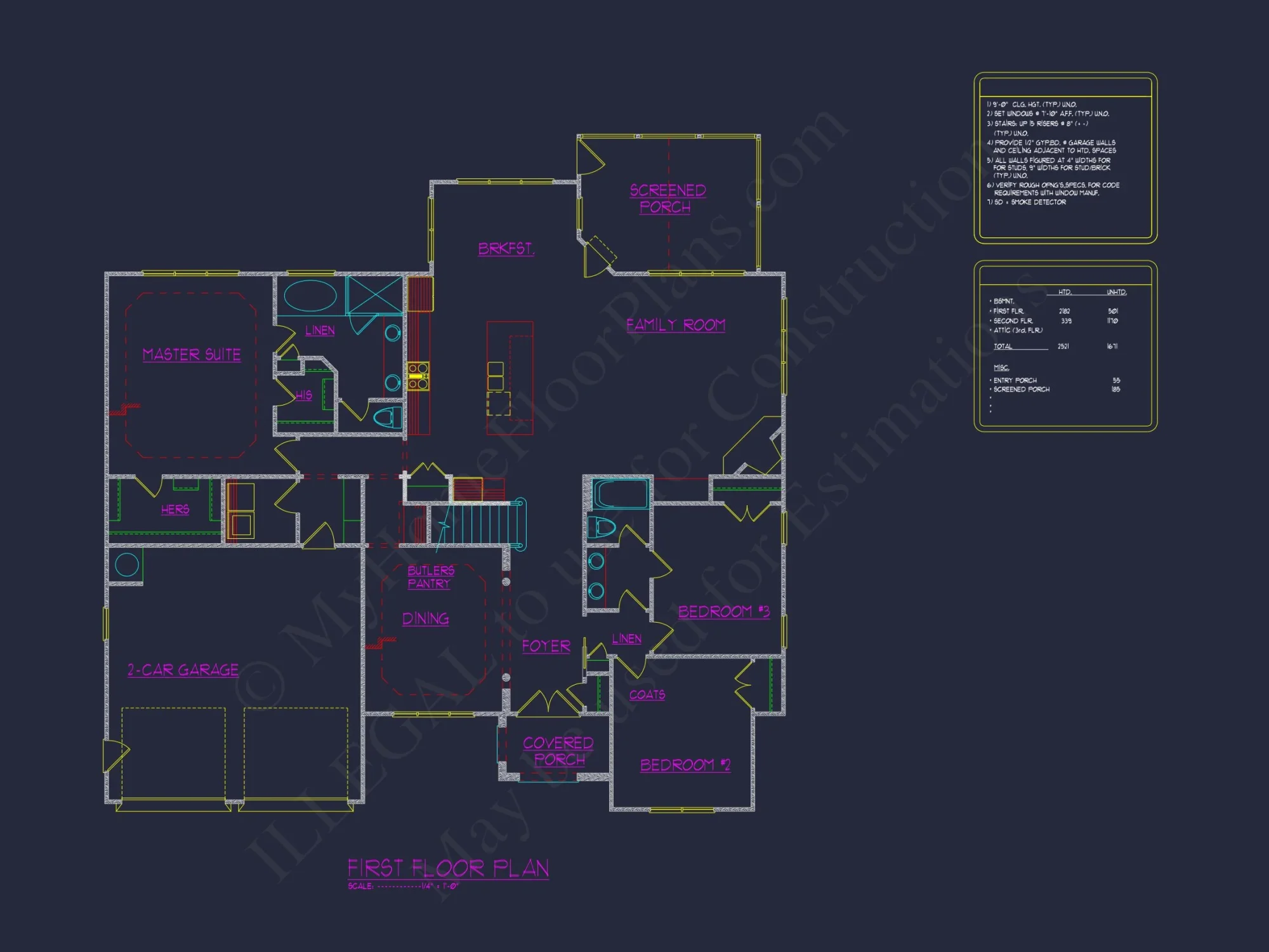 Craftsman house Plan with Spacious Floor Plan and CAD Designs