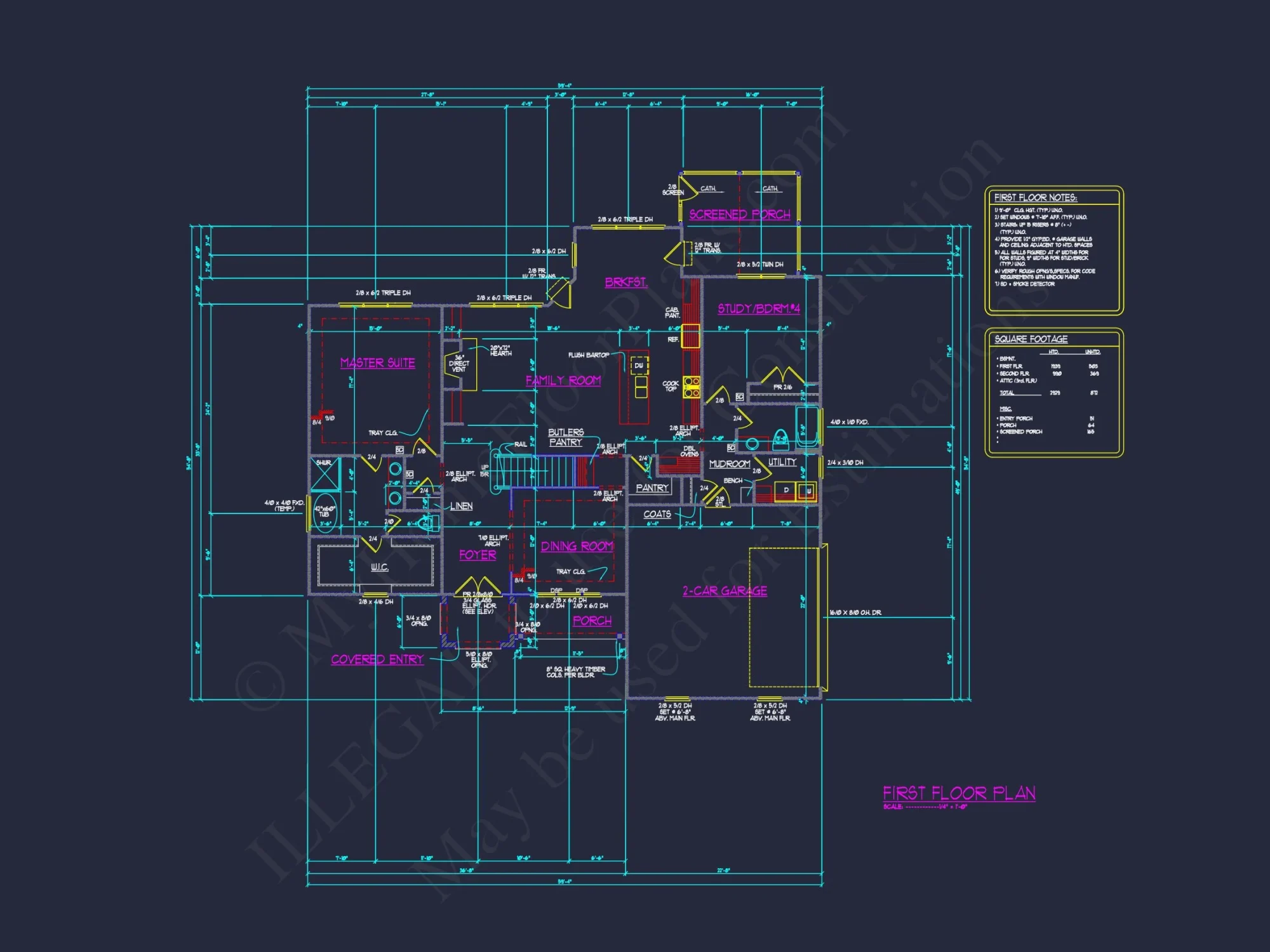 Custom house Plan: Floor Plan, CAD Blueprint & Designs
