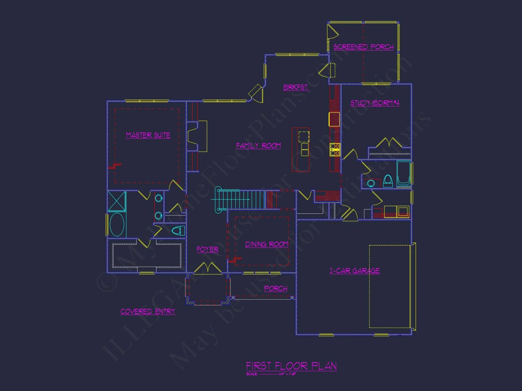 Custom house Plan: Floor Plan, CAD Blueprint & Designs