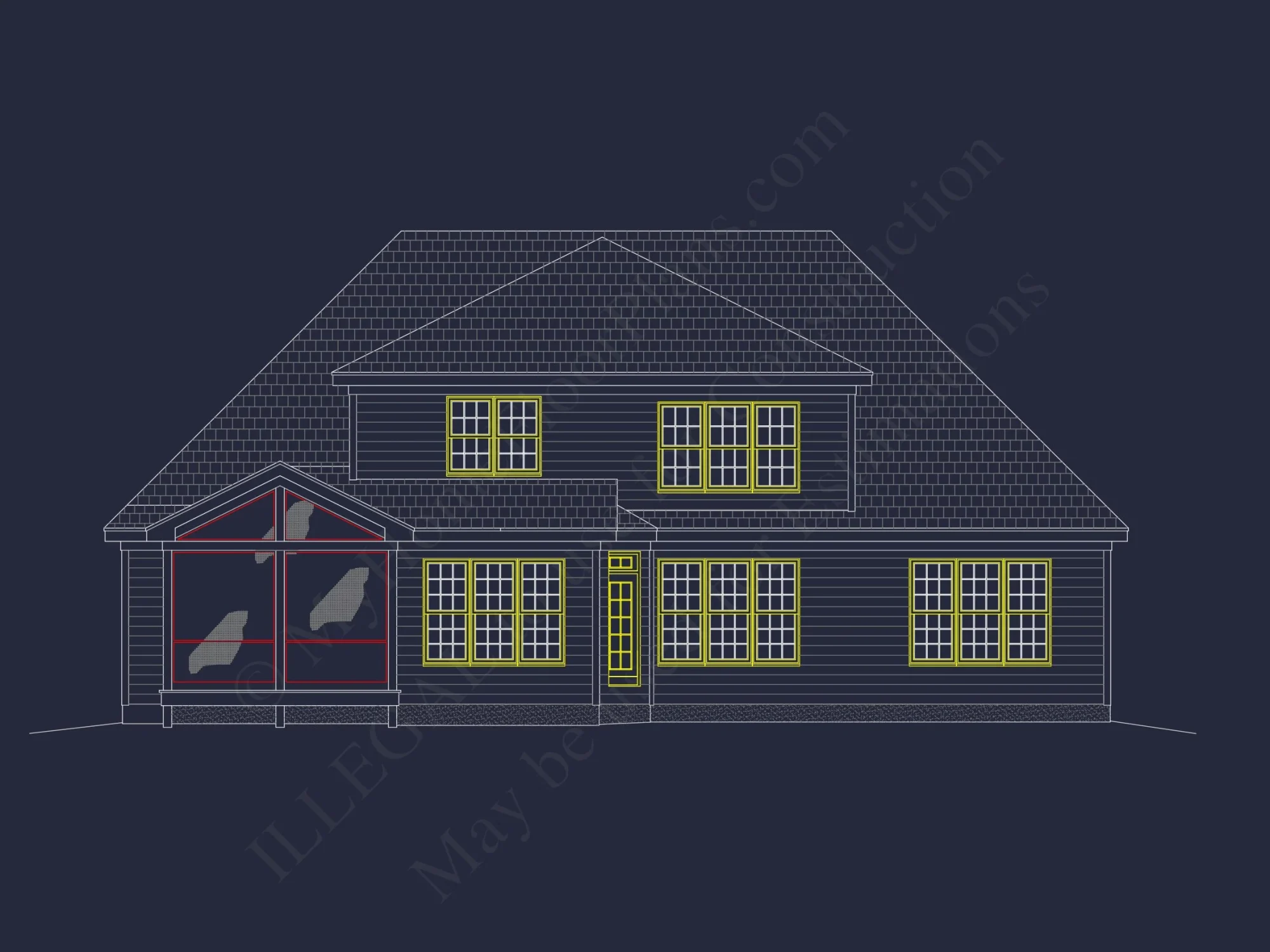 Custom house Plan: Floor Plan, CAD Blueprint & Designs