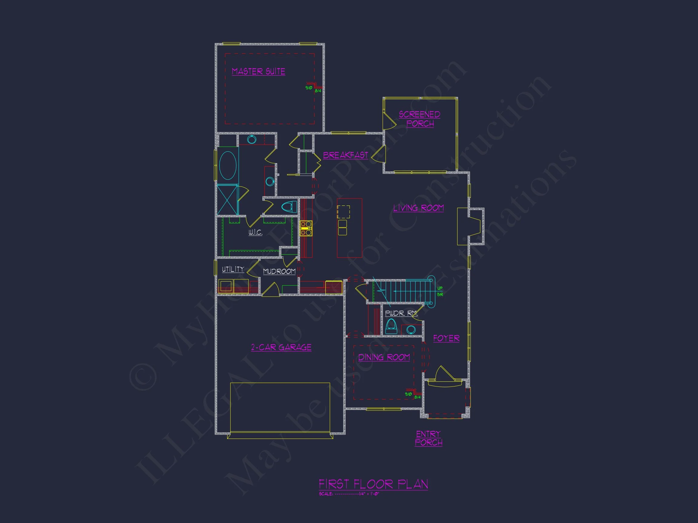 11-1904 HOUSE PLAN - Customizable House Plan with Stunning Floor Plans and CAD Designs 5 Customizable house Plan with Stunning Floor Plans and CAD Designs