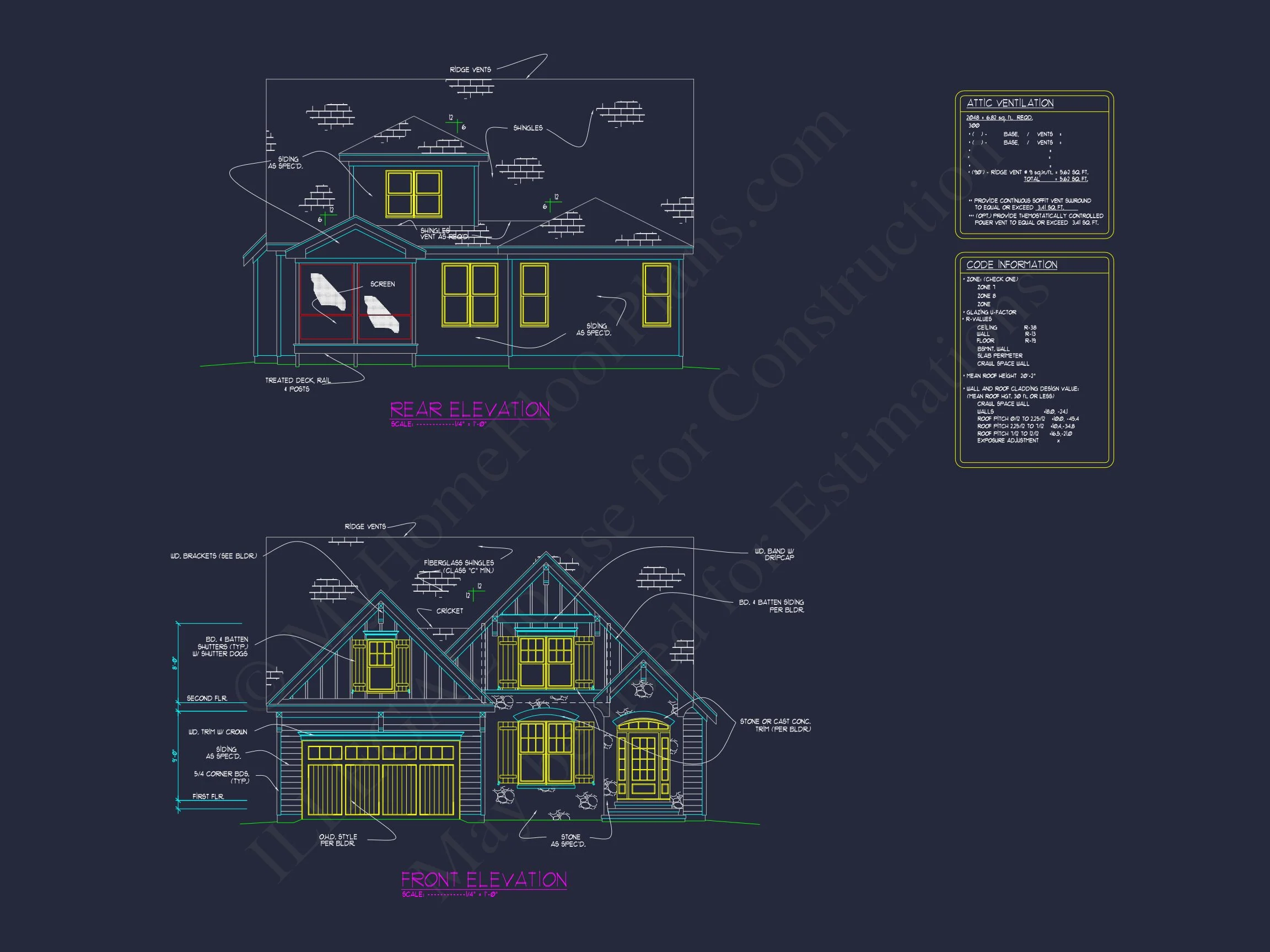 11-1904 HOUSE PLAN - Customizable House Plan with Stunning Floor Plans and CAD Designs 3 Customizable house Plan with Stunning Floor Plans and CAD Designs