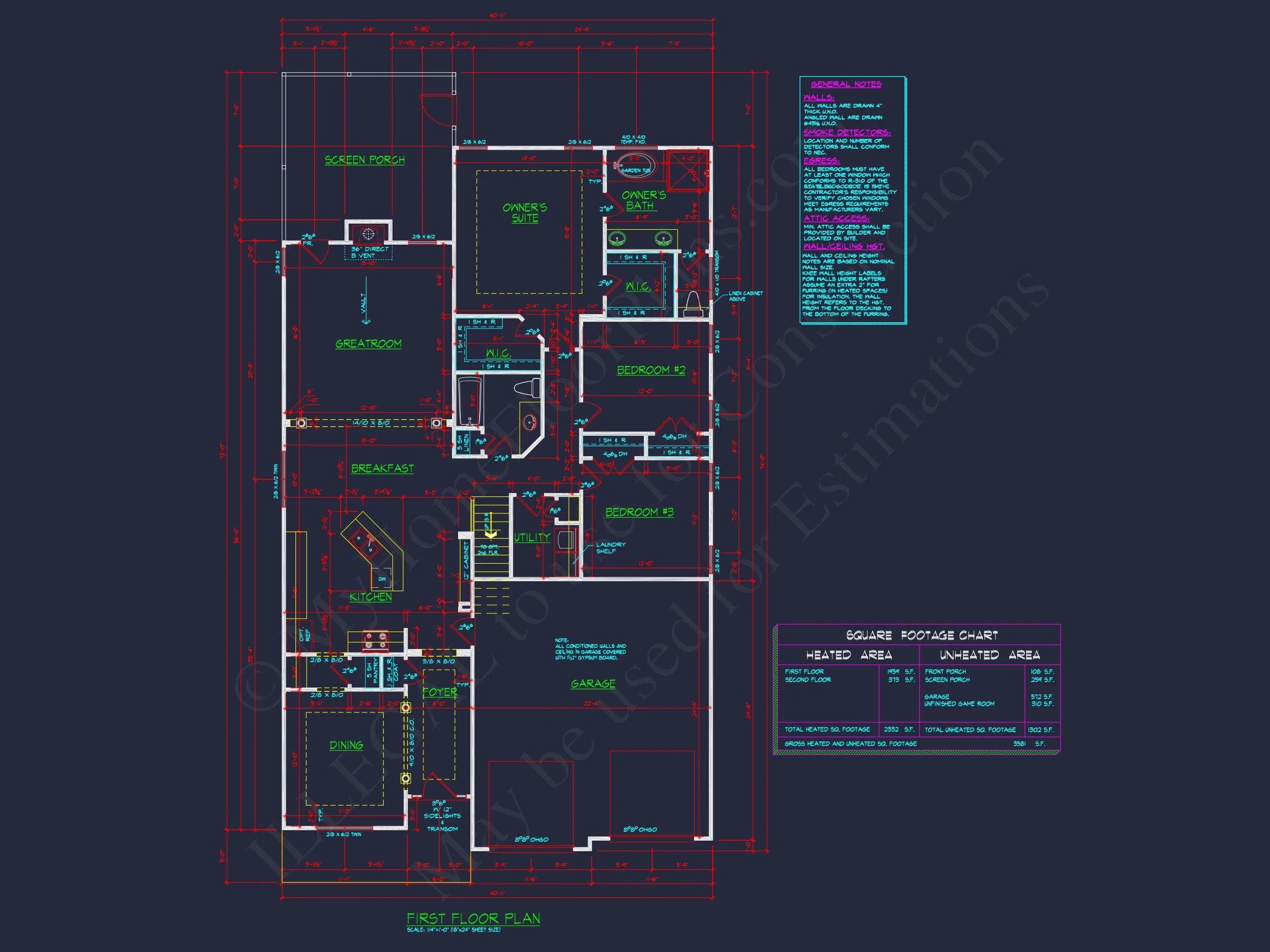 Timeless house Plan with Practical Floor Designs in CAD