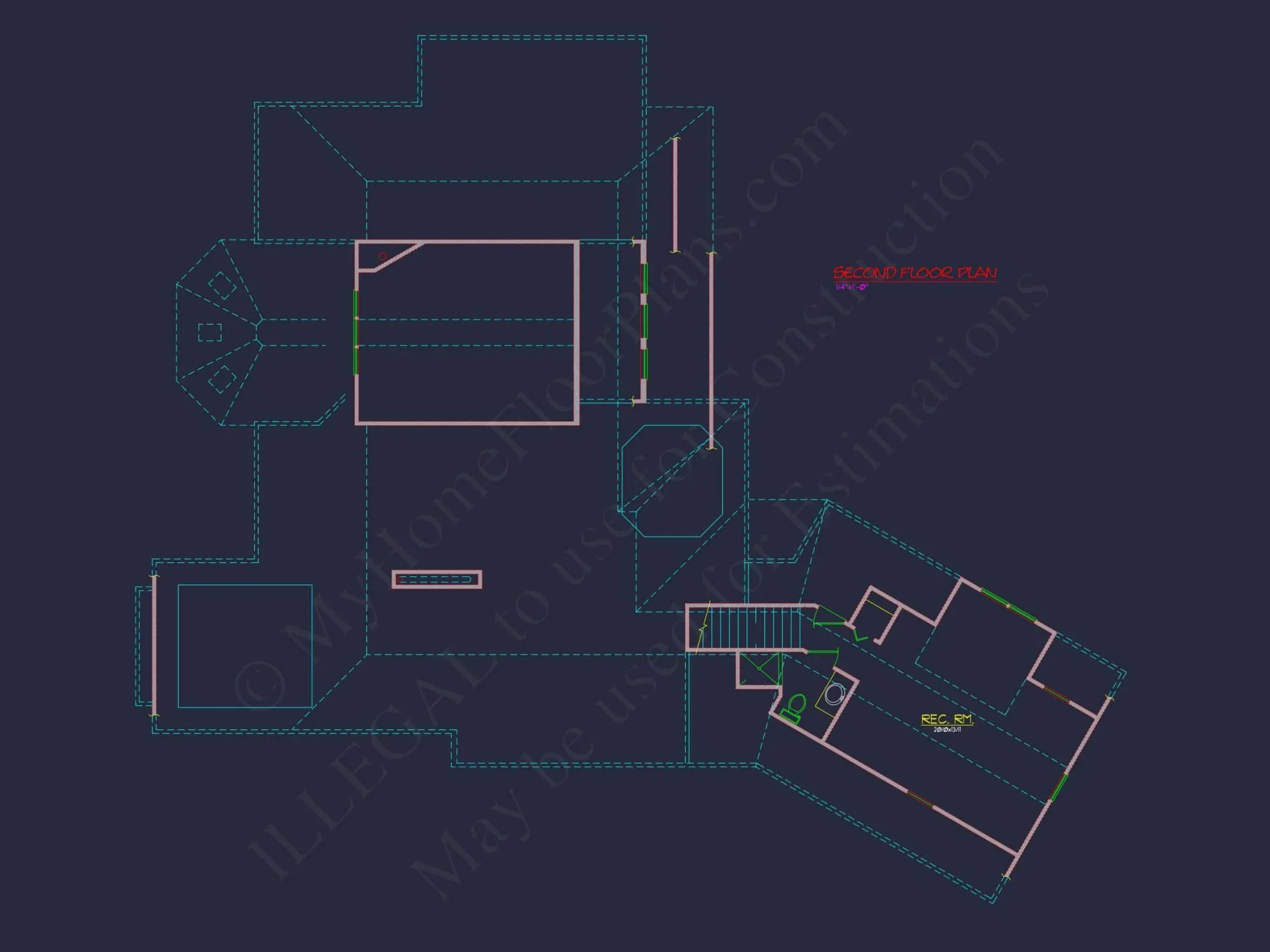 Craftsman house Plan