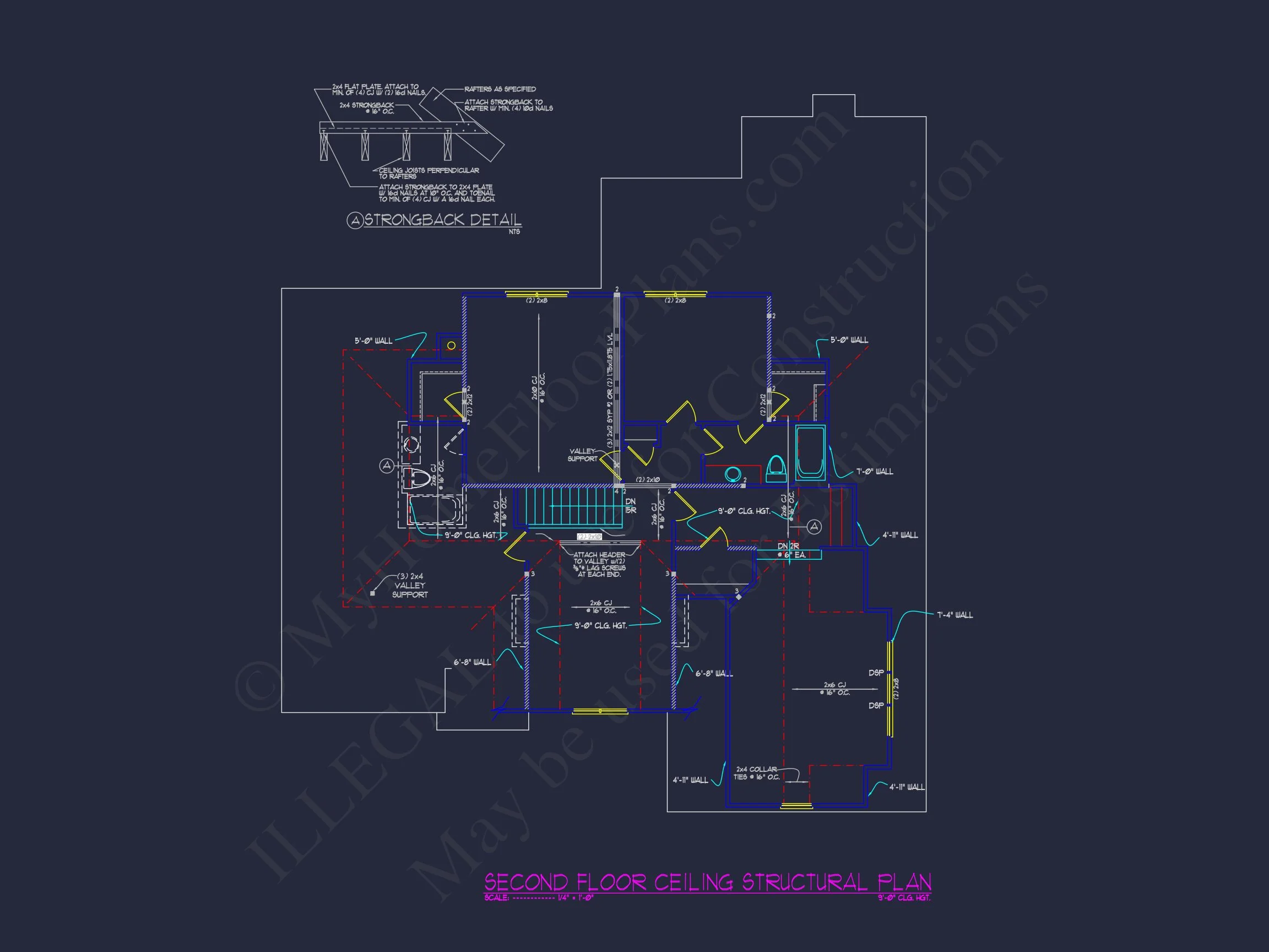 11-1771 HOUSE PLAN - French Country House Plan | Architectural Drafted Designs 10 French Country house Plan