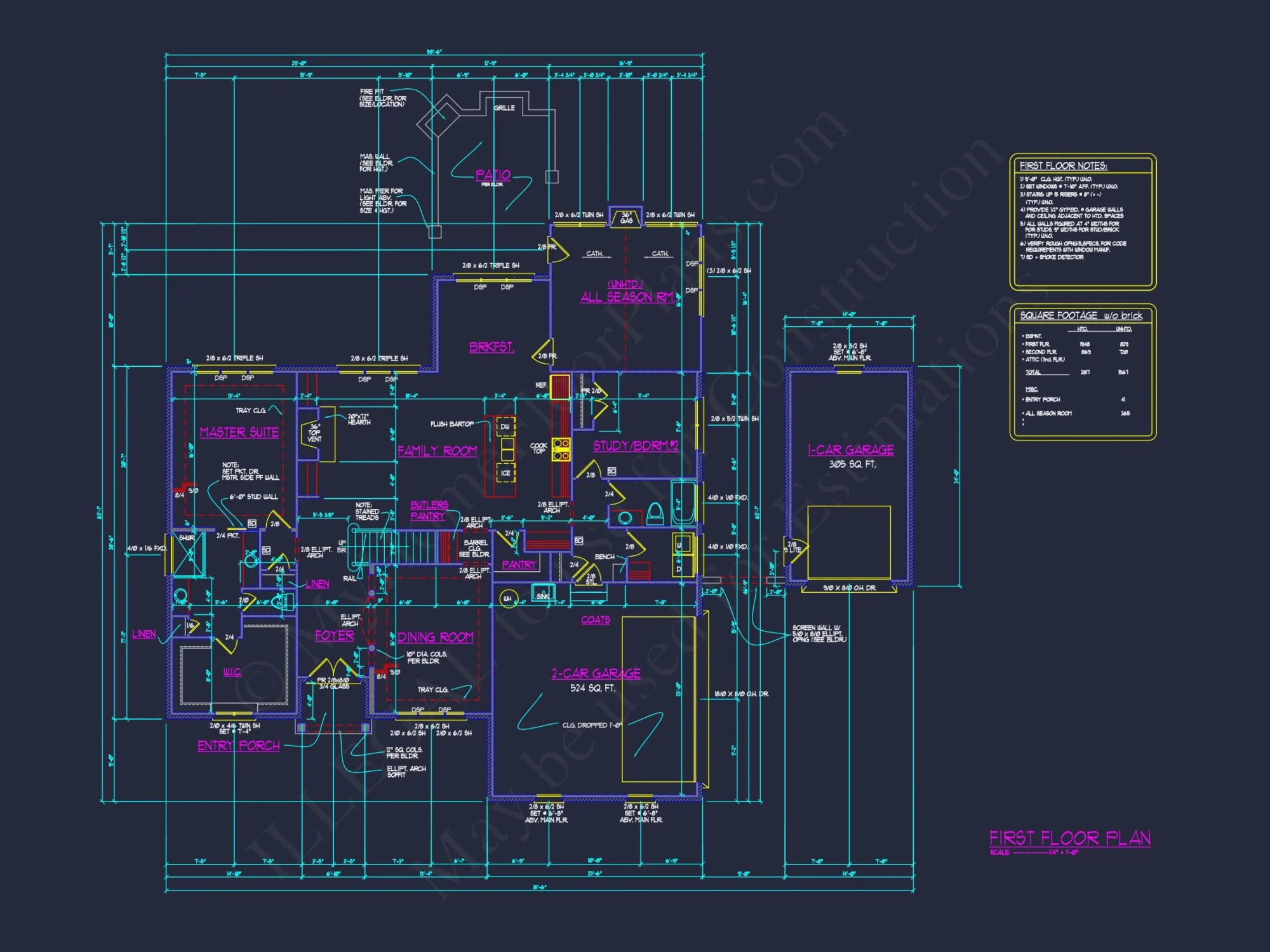 Architectural Drafted Designs
