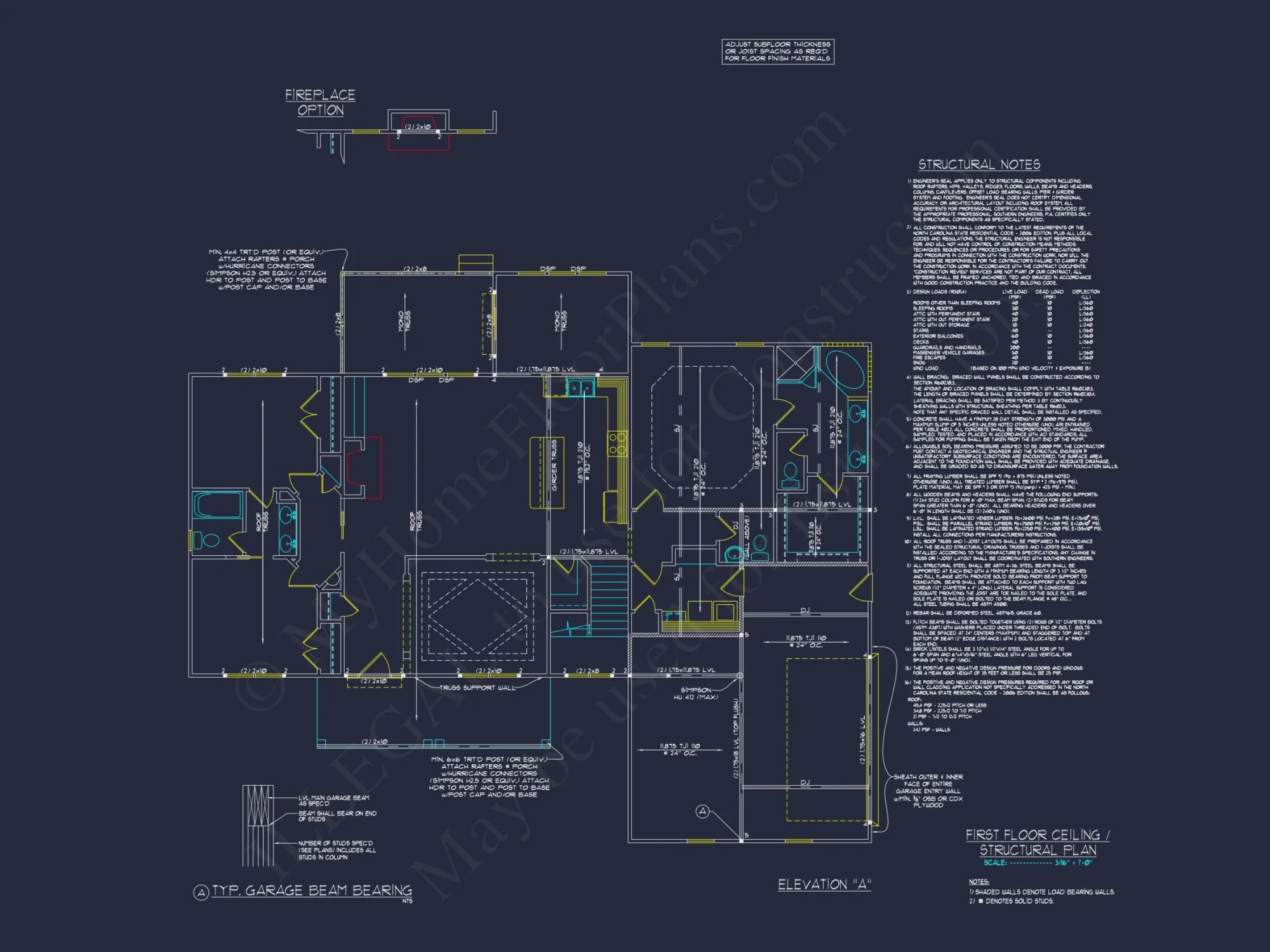 Craftsman house Plan: Floor Plan, CAD Designs & Blueprint