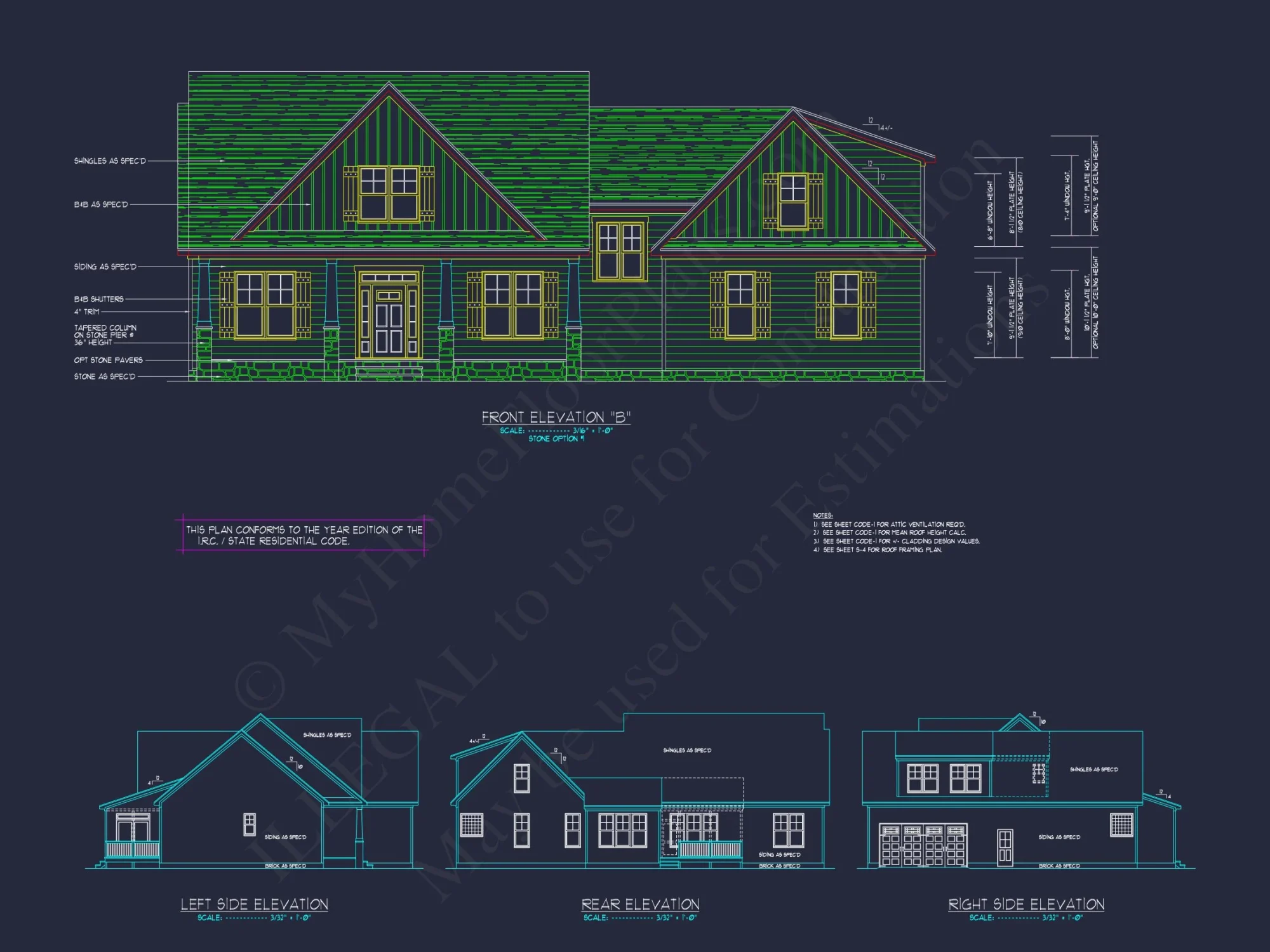 Craftsman house Plan: Floor Plan, CAD Designs & Blueprint