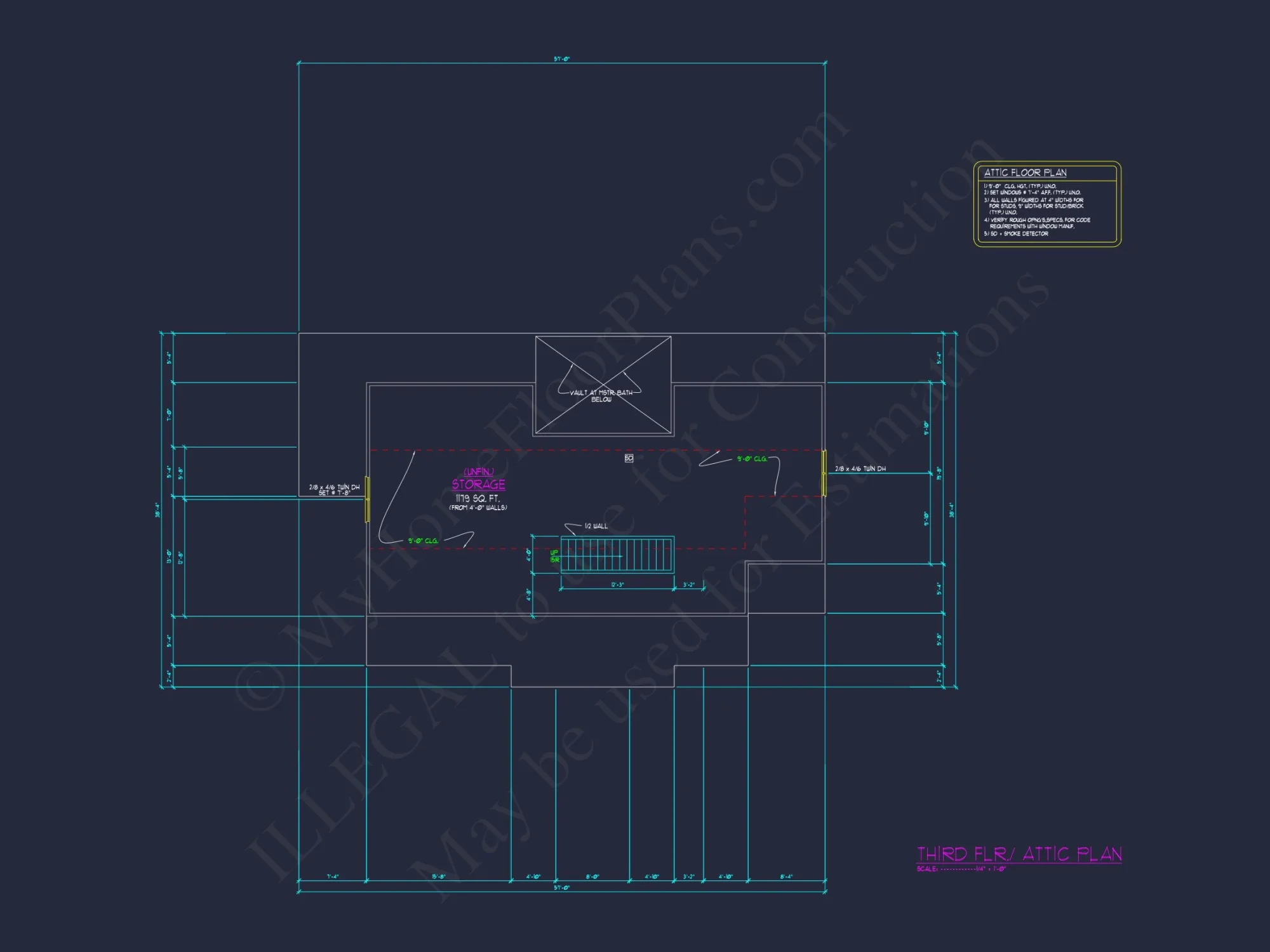 Elegant 2-Story Colonial house Plan with Blueprint CAD Designs