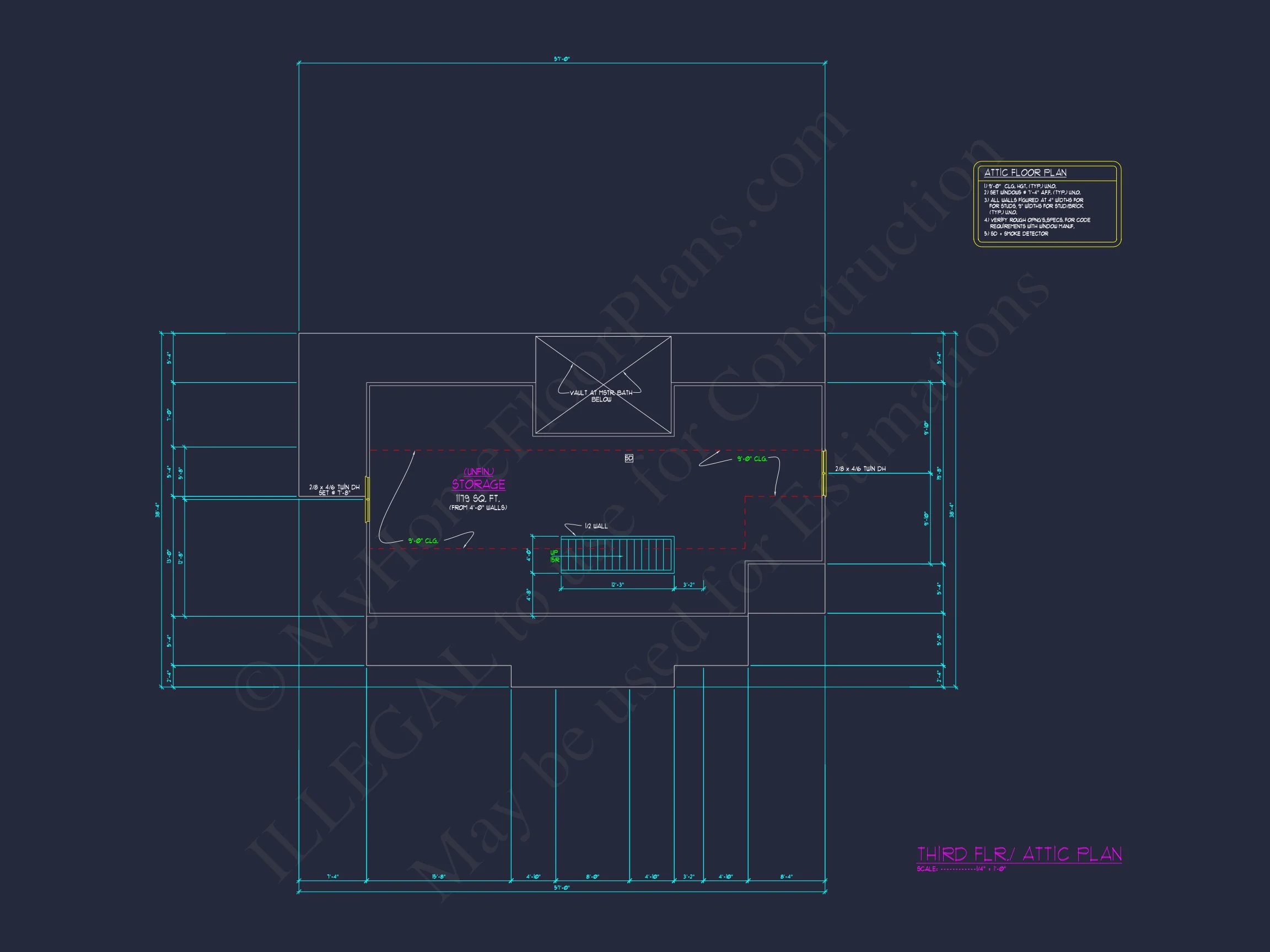 Elegant 2-Story Colonial house Plan with Blueprint CAD Designs