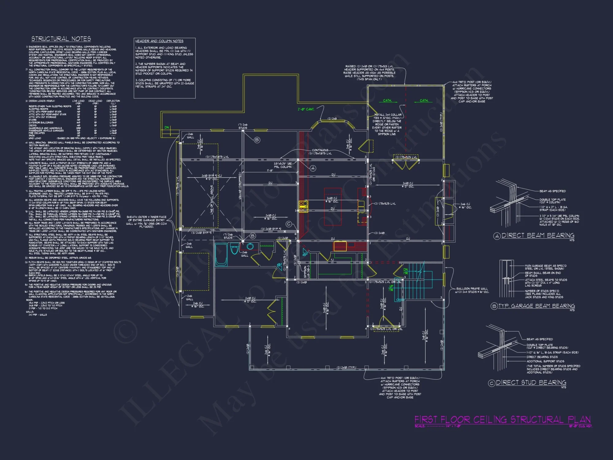 Elegant 2-Story Colonial house Plan with Blueprint CAD Designs