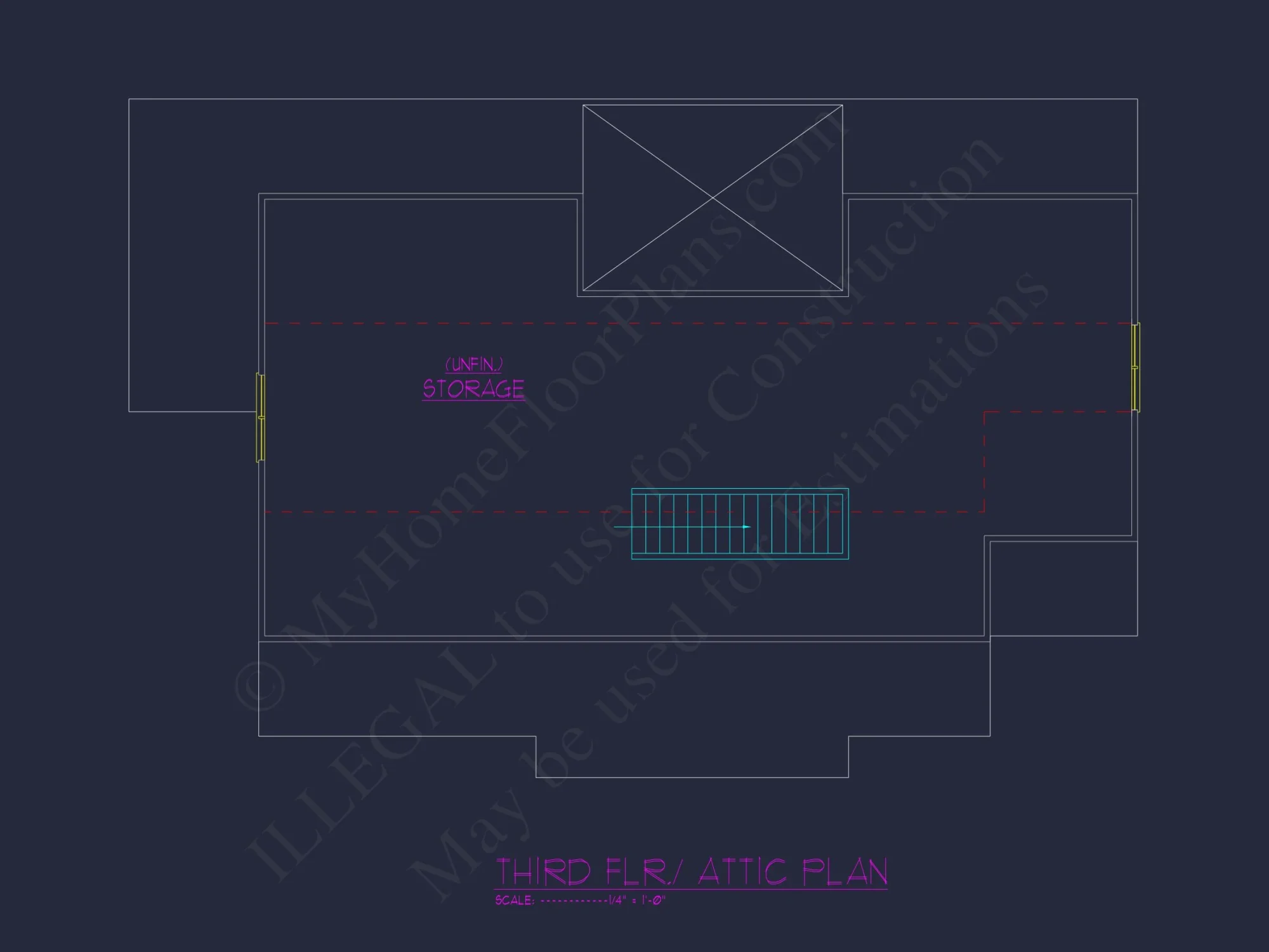 Elegant 2-Story Colonial house Plan with Blueprint CAD Designs