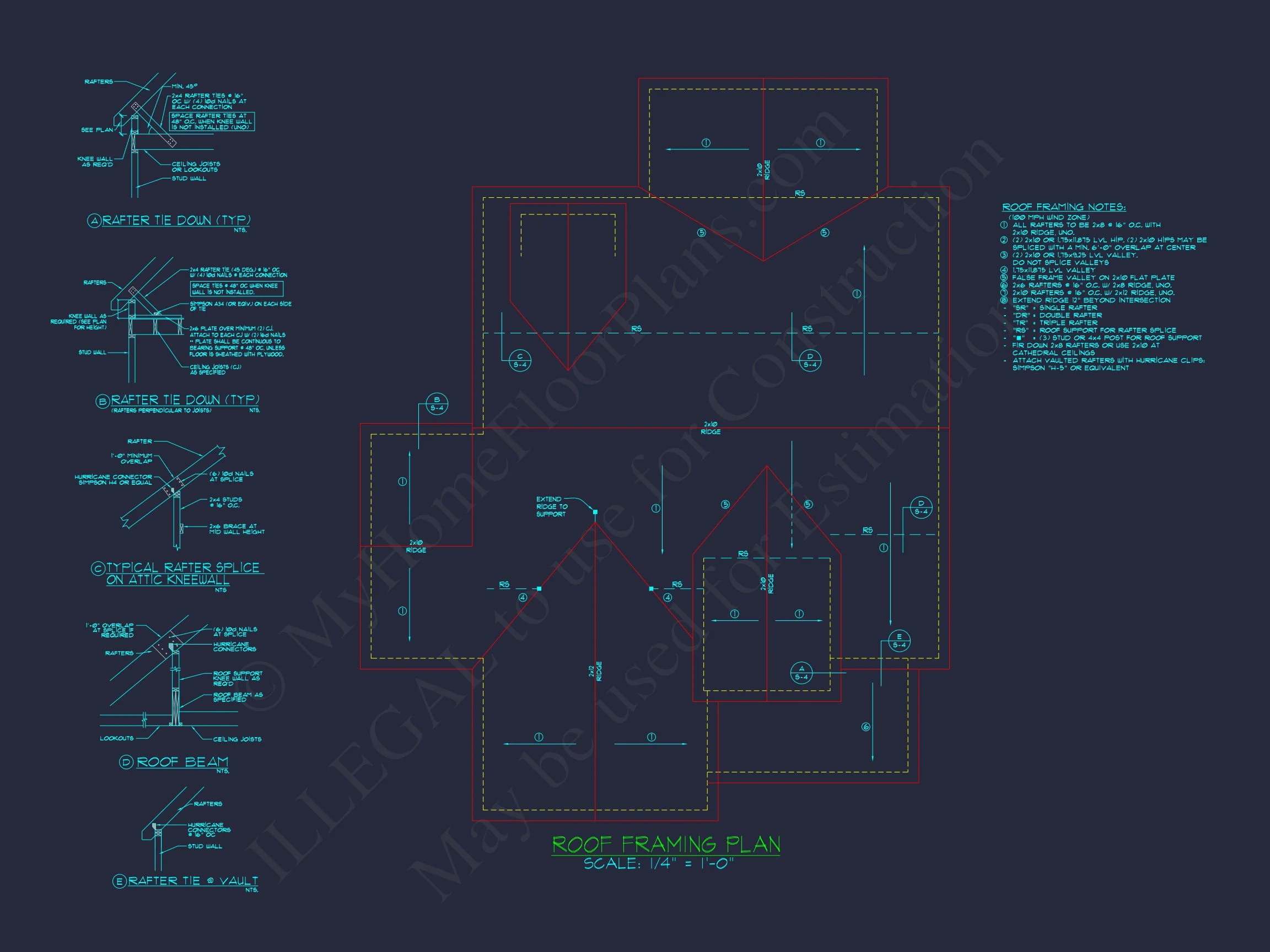 Stunning house Floor Plan with CAD Designs and Blueprints